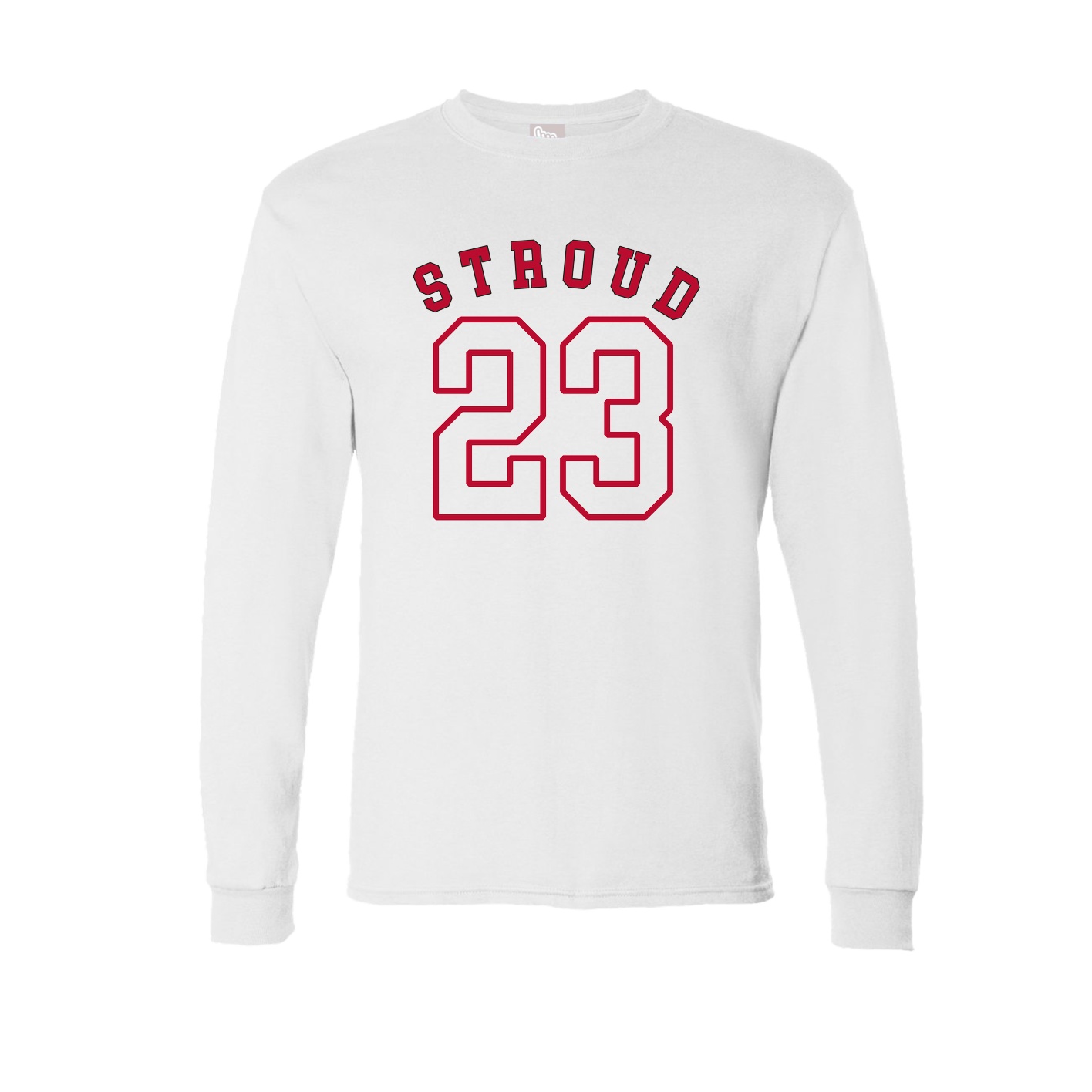 Long Sleeve Tee — Shirsey Arch in White