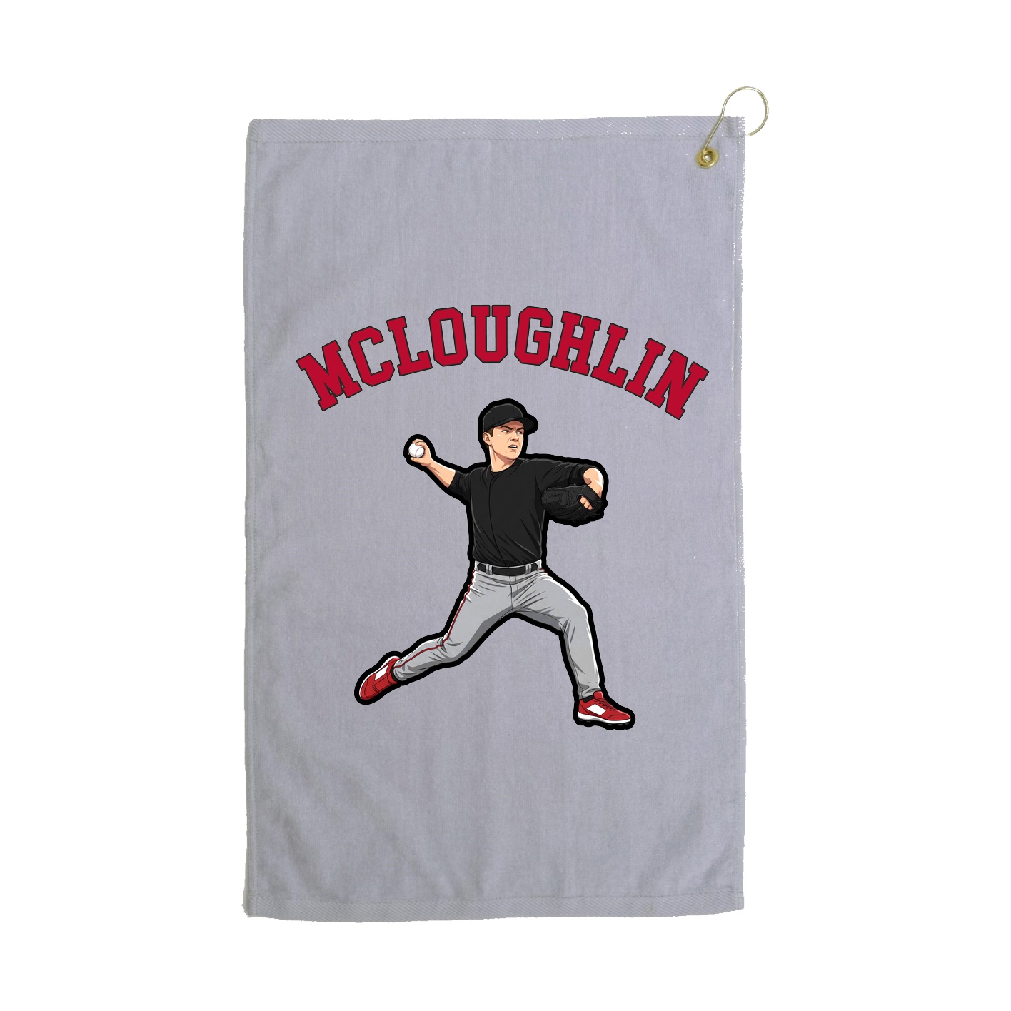 Golf Towel — Shirsey Arch in Grey