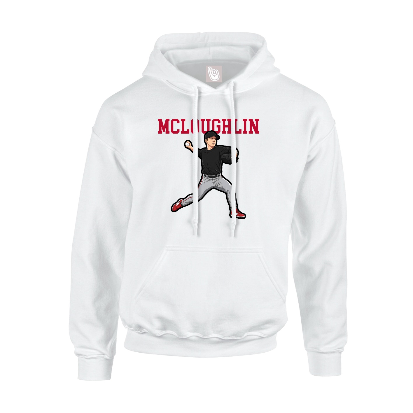 Youth Hoodie — Shirsey in White