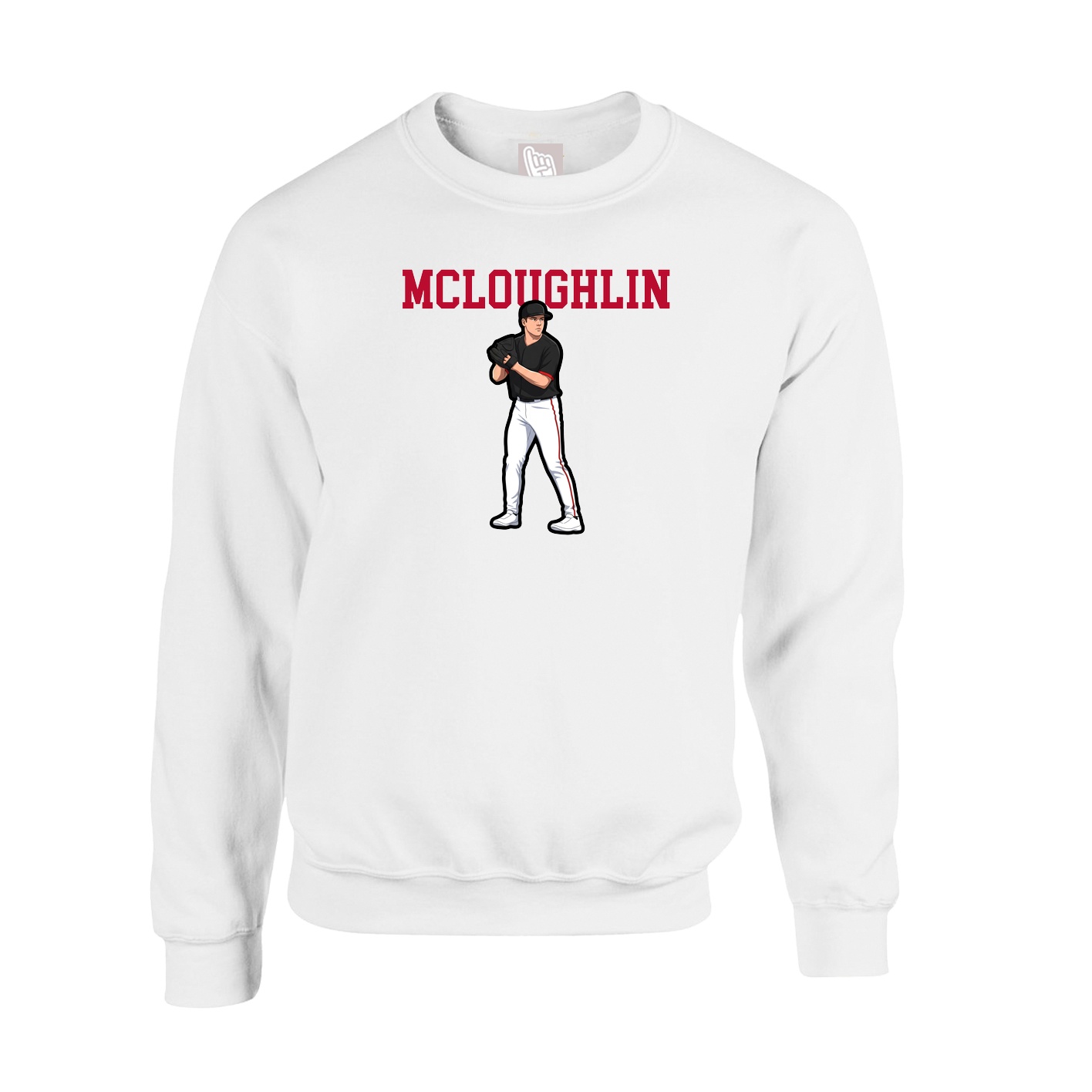Fleece Crew — Shirsey in White