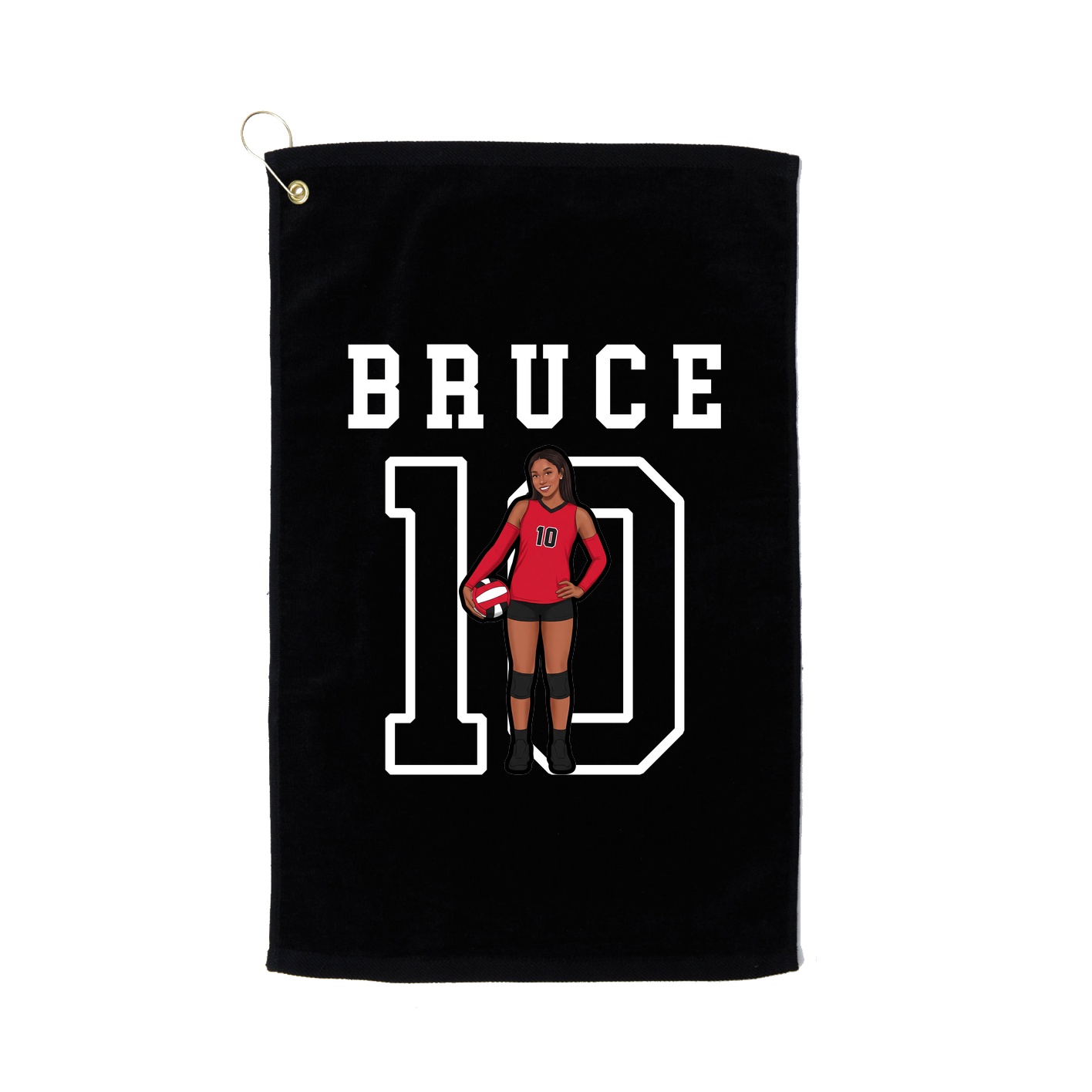 Golf Towel — Shirsey in Black