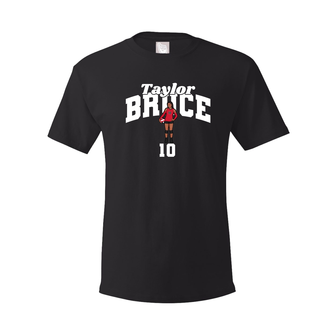 Youth Tee — Signature Arch in Black