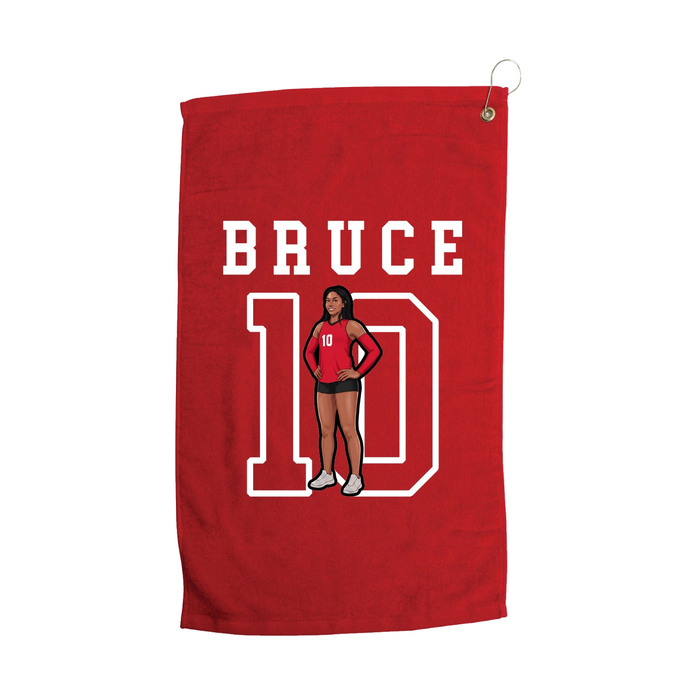 Golf Towel — Shirsey in Red