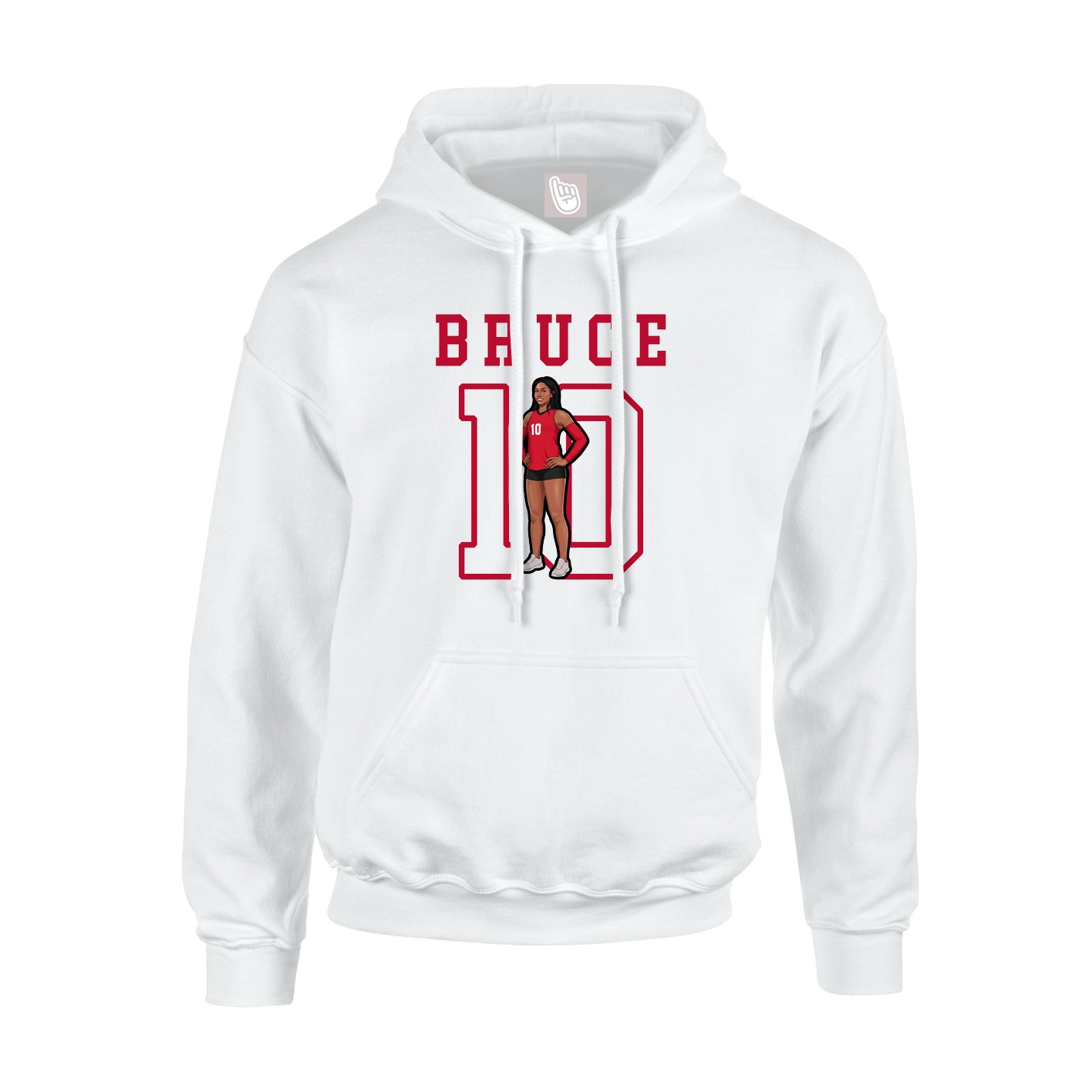 Youth Hoodie — Shirsey in White