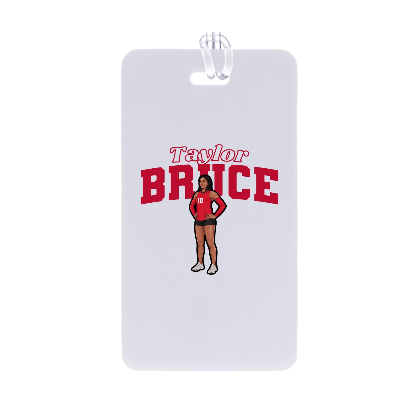 Bag Tag — Name Arch in Classic