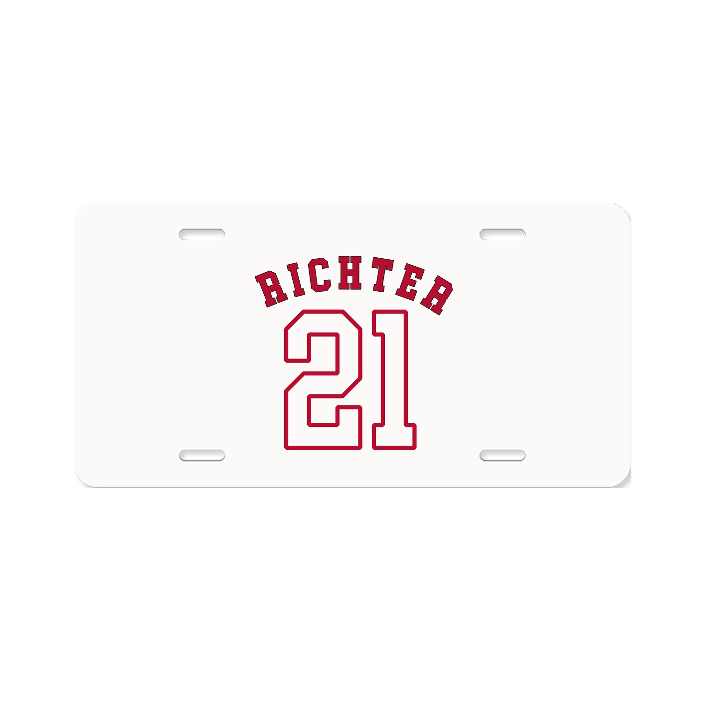 License Plate — Shirsey Arch in Classic