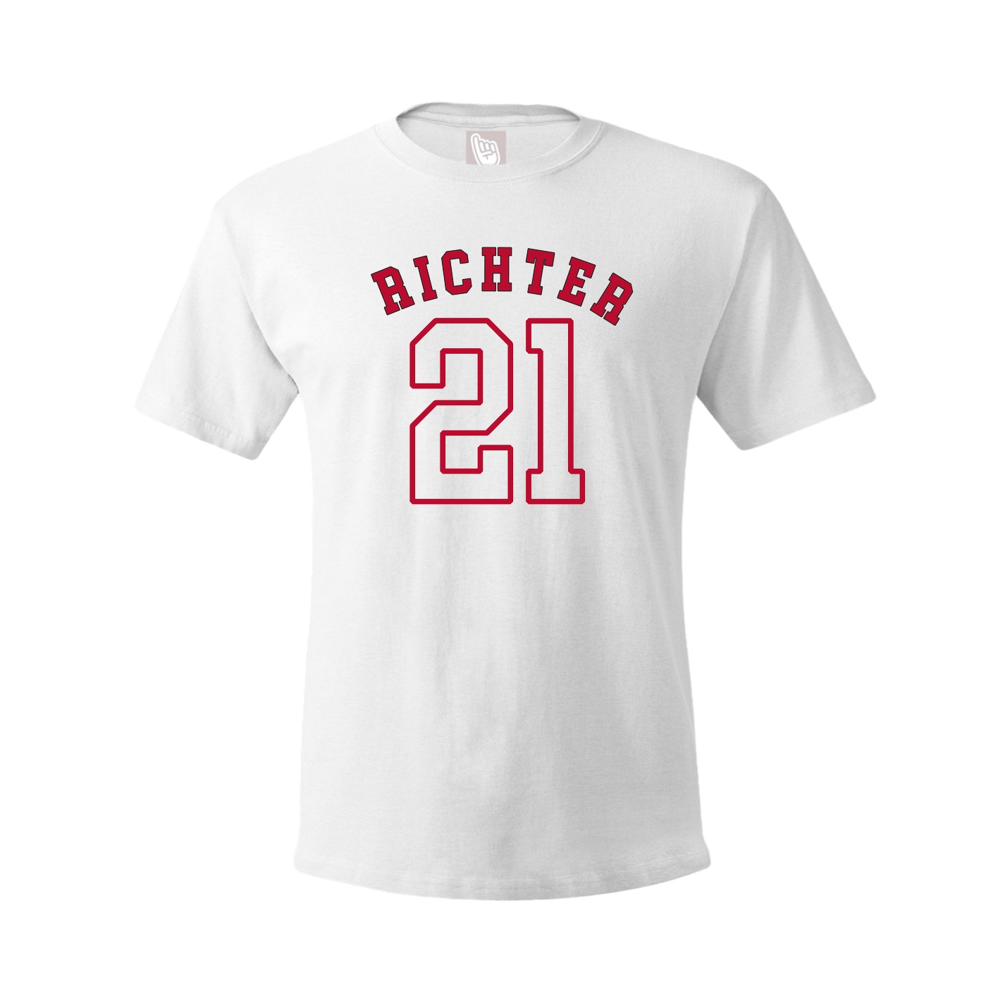 Youth Tee — Shirsey Arch in White