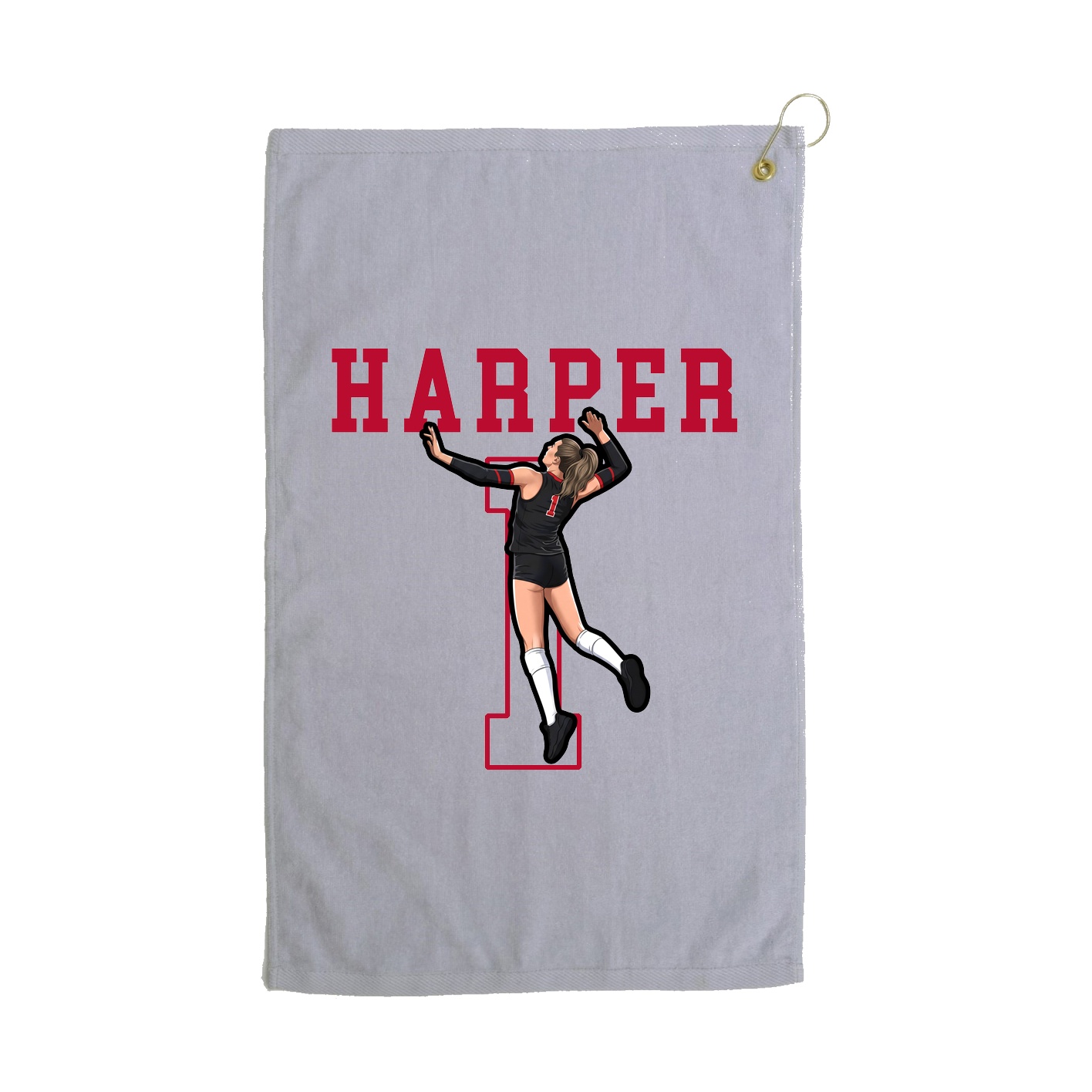 Golf Towel — Shirsey in Grey