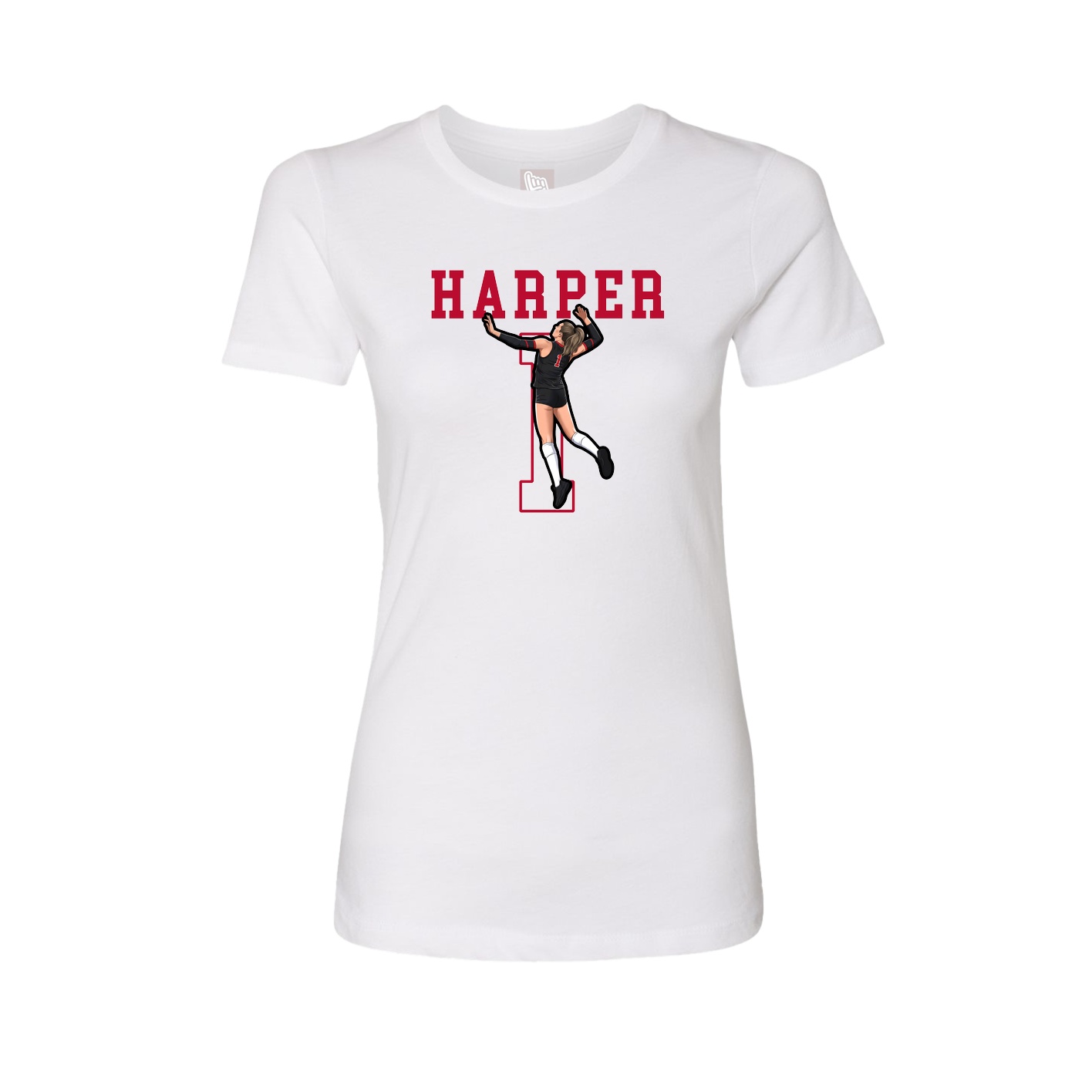 Fitted Women's Tee — Shirsey in White