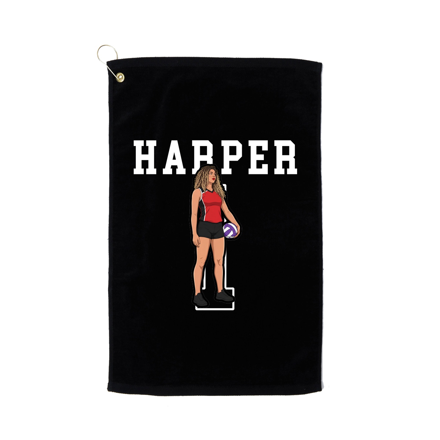 Golf Towel — Shirsey in Black