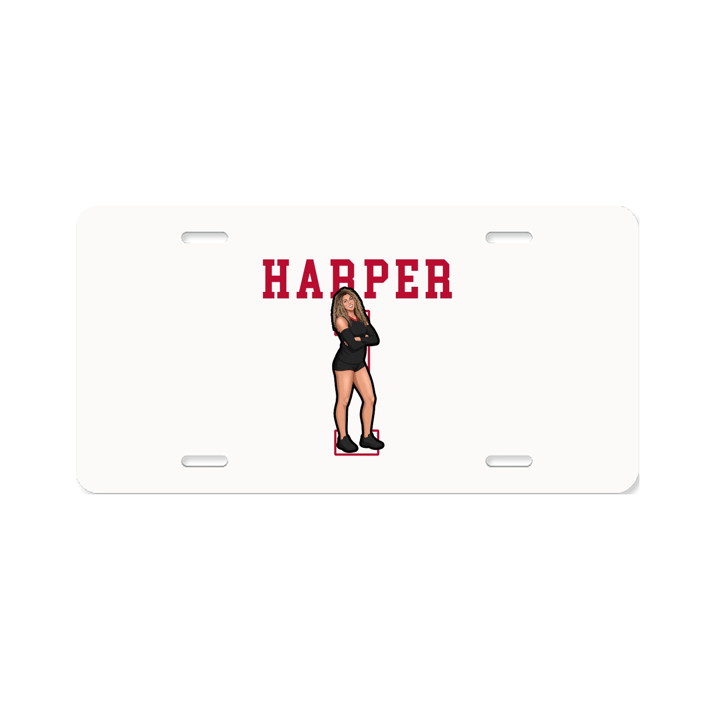 License Plate — Shirsey in Classic