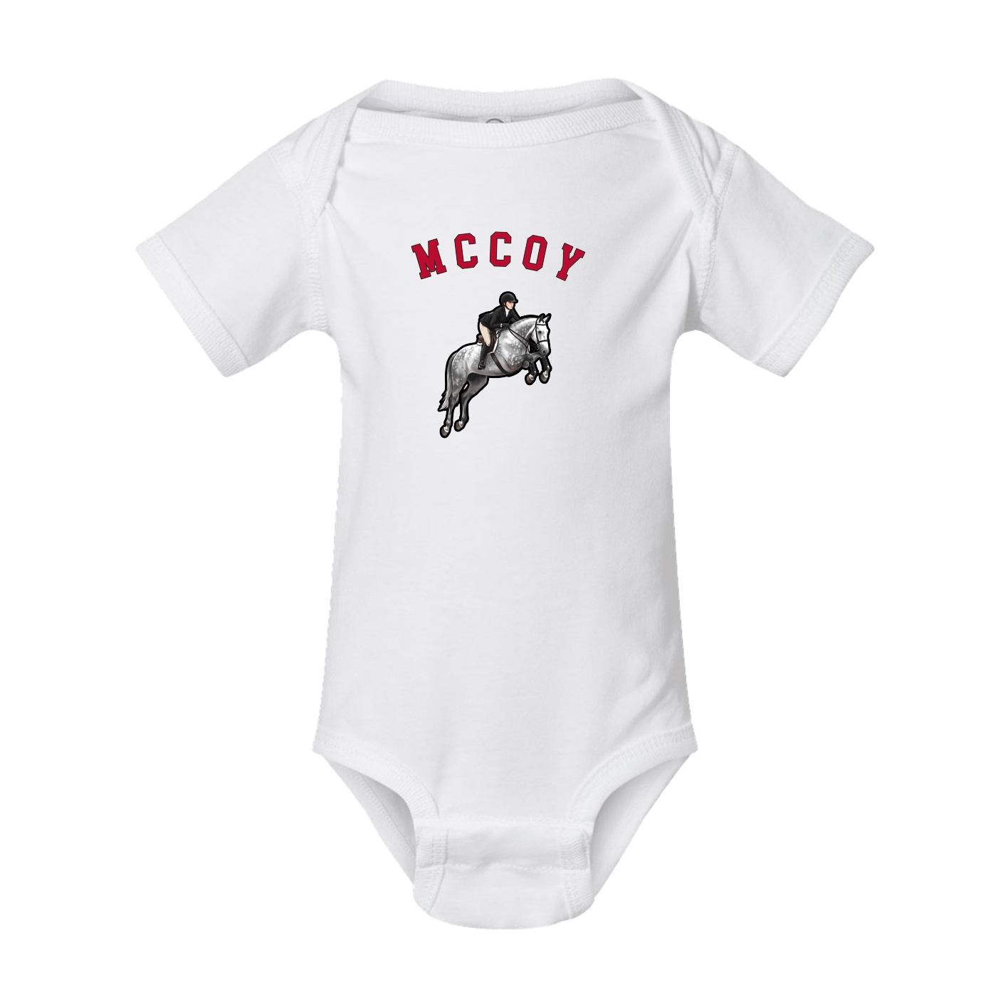 Baby Onesie — Shirsey Arch in White