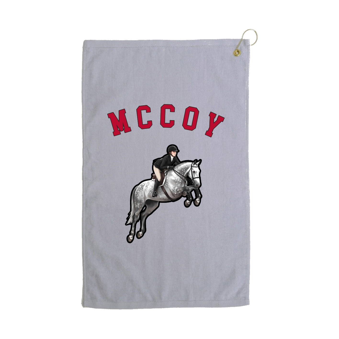 Golf Towel — Shirsey Arch in Grey