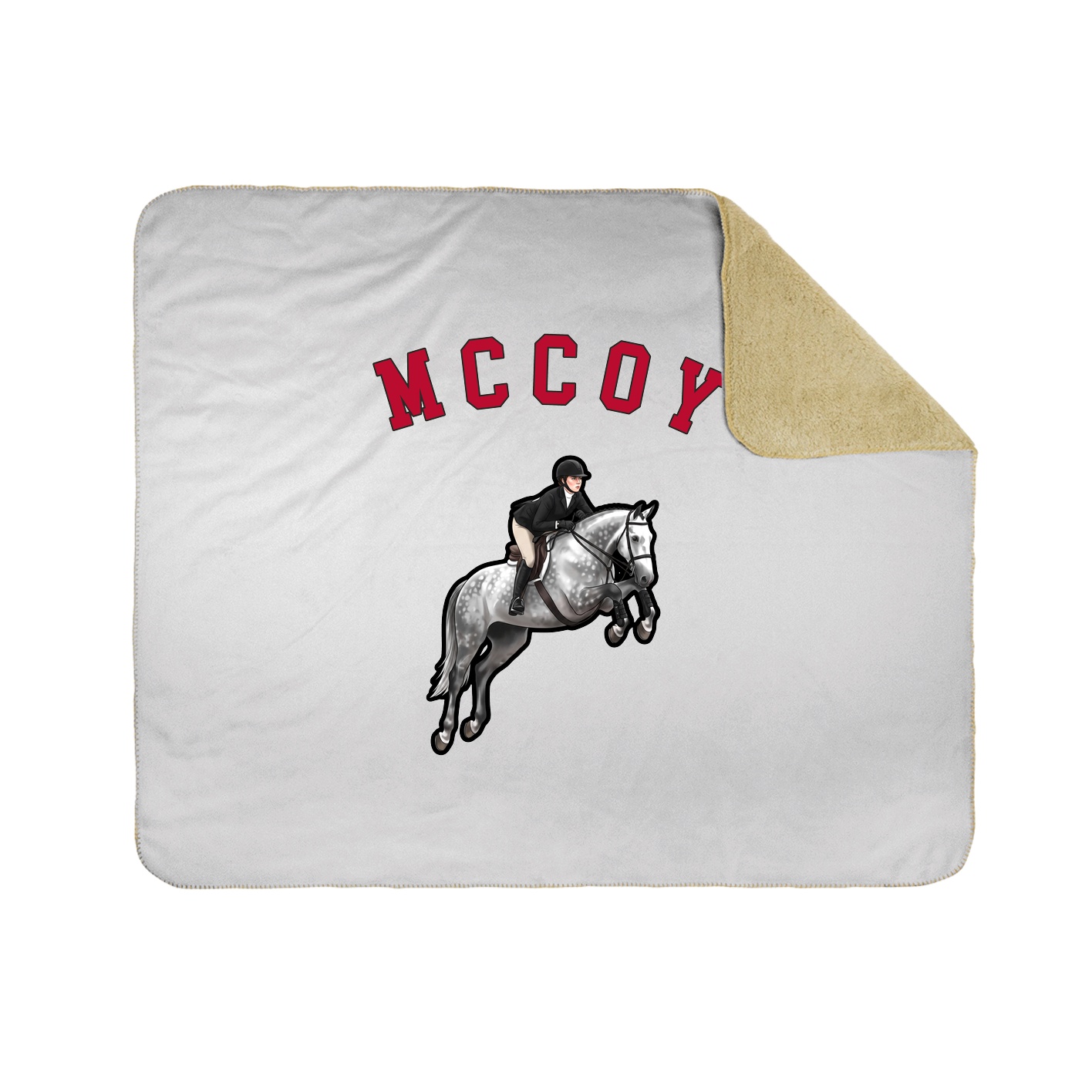 Throw Blanket — Shirsey Arch in White