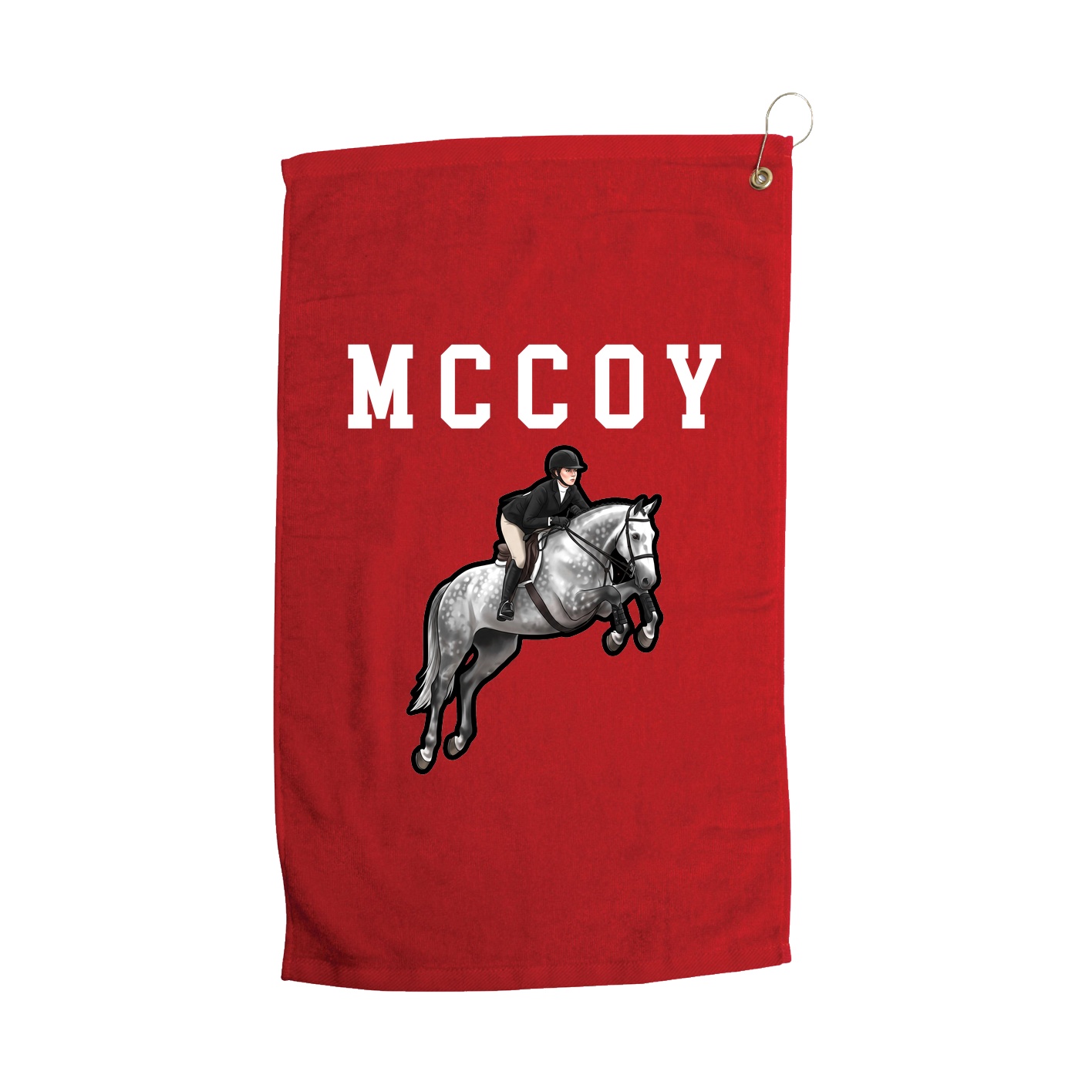 Golf Towel — Shirsey in Red