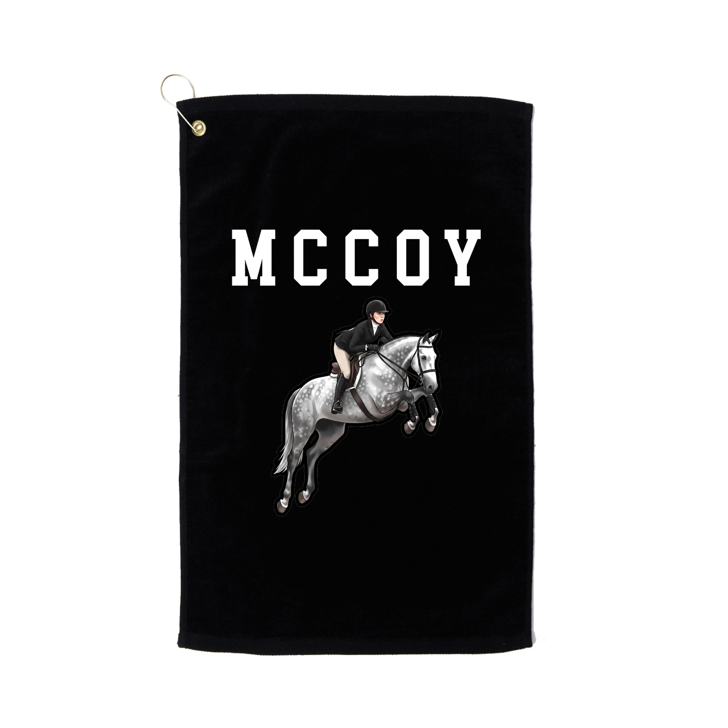 Golf Towel — Shirsey in Black