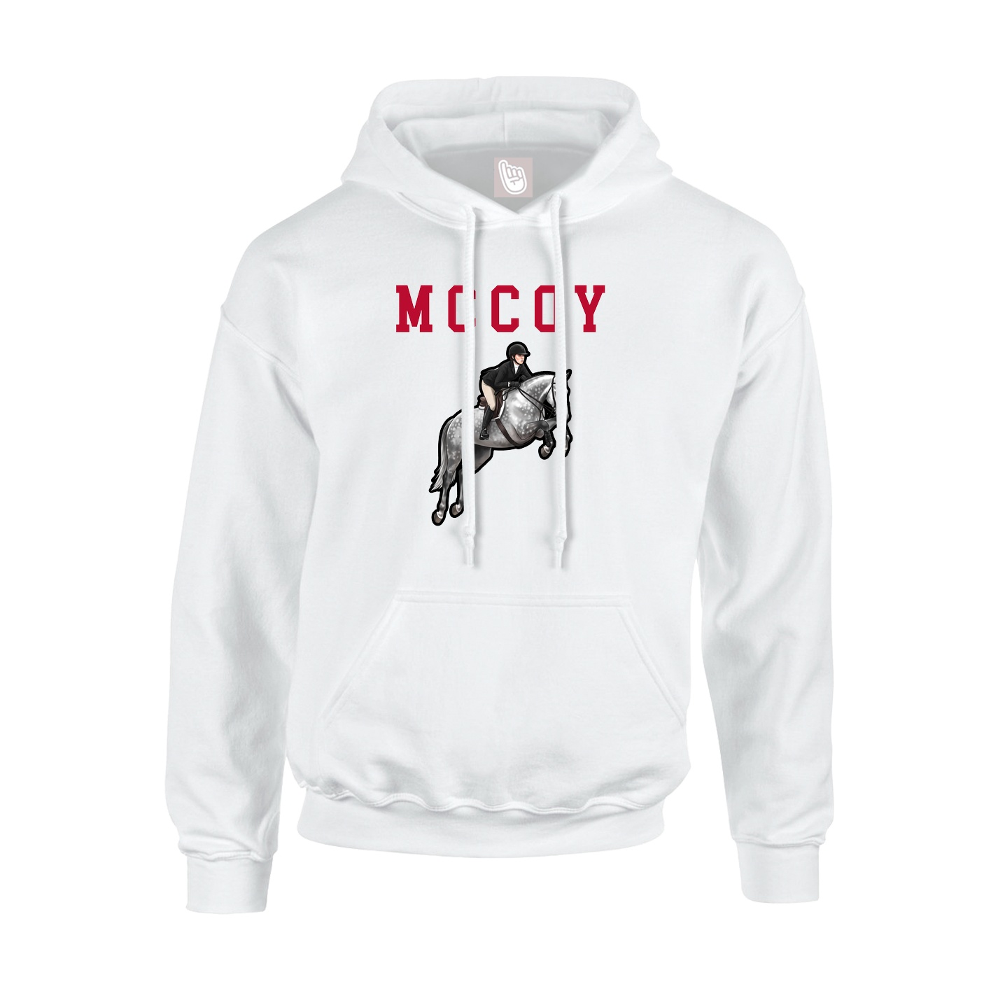 Youth Hoodie — Shirsey in White
