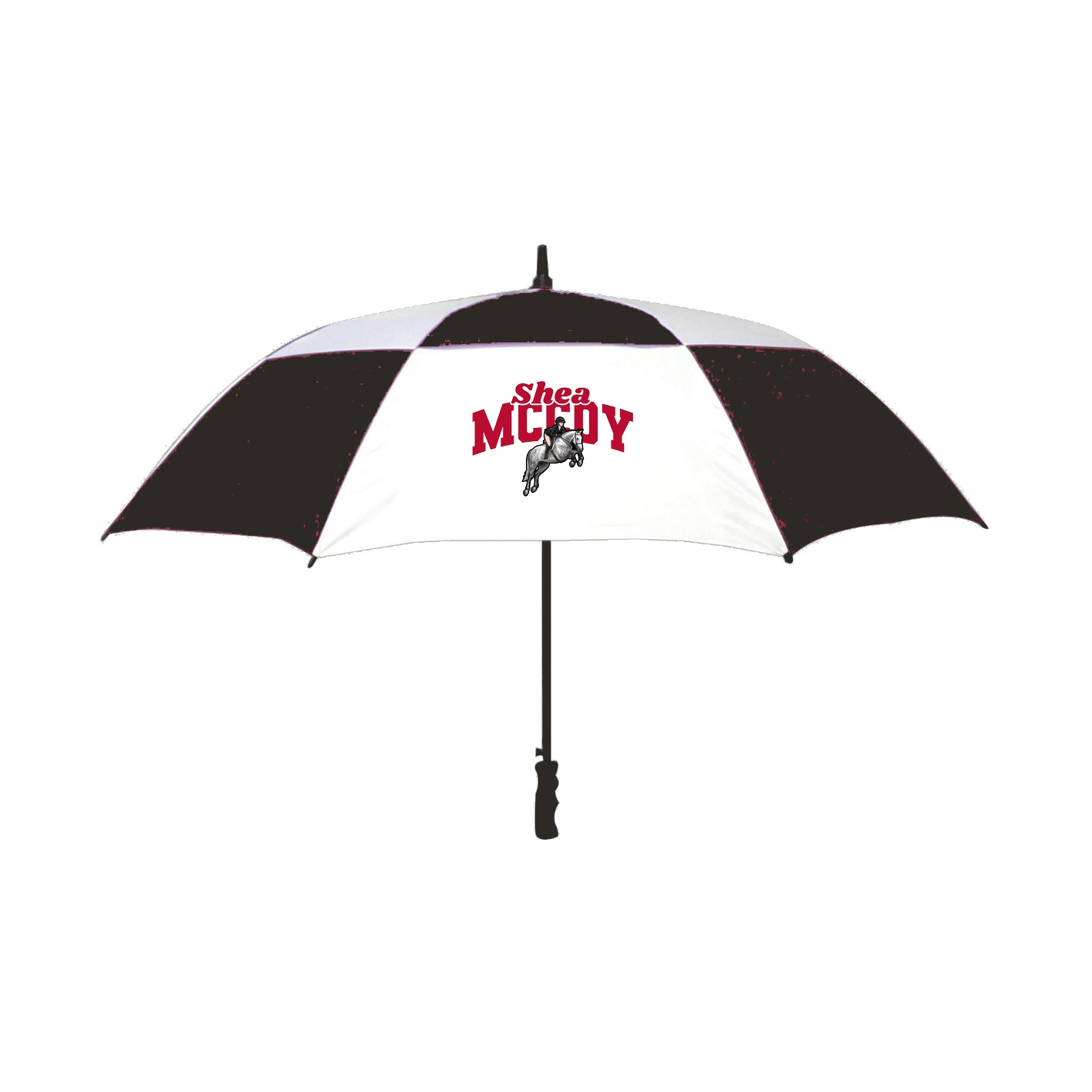 Golf Umbrella — Signature Arch in Black