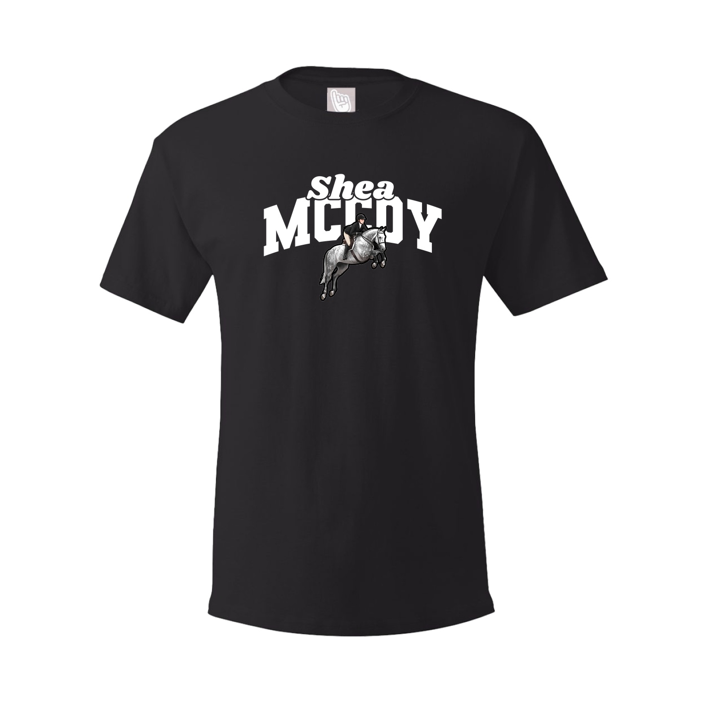 Youth Tee — Signature Arch in Black