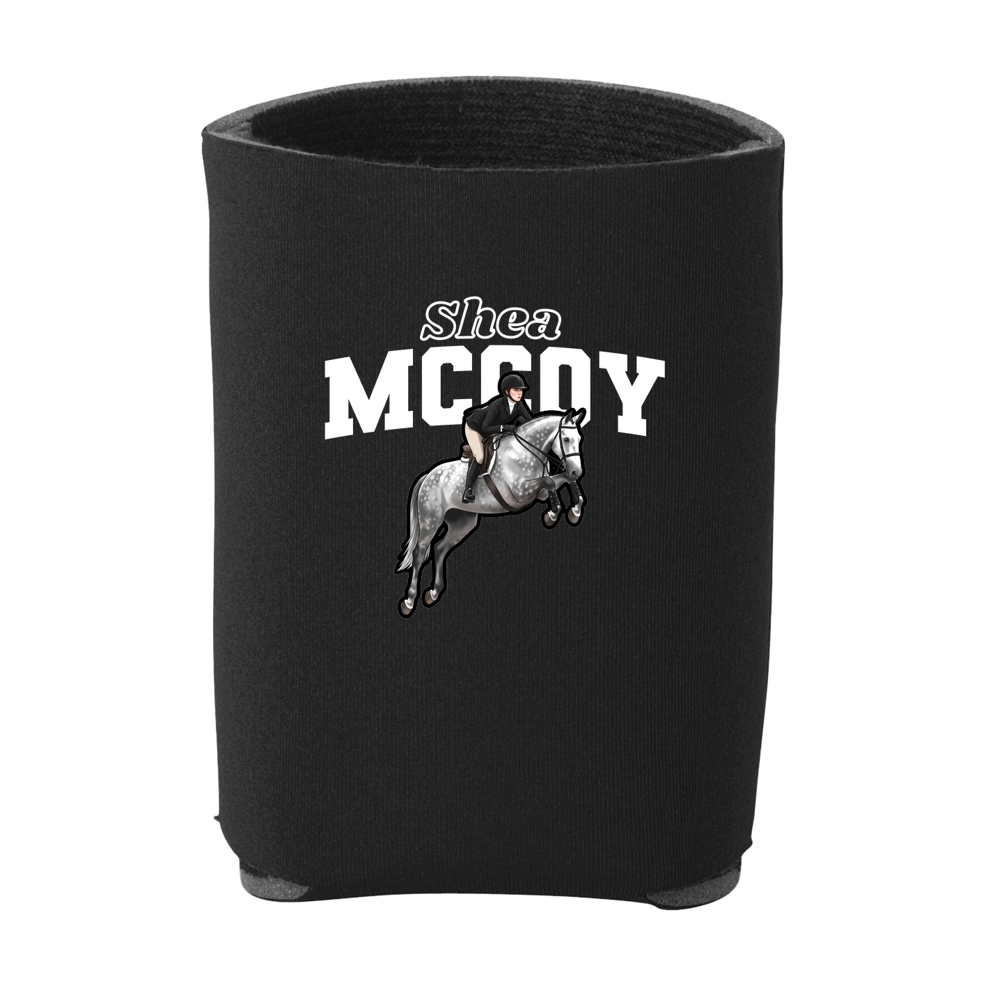 Can Holder — Name Arch in Black