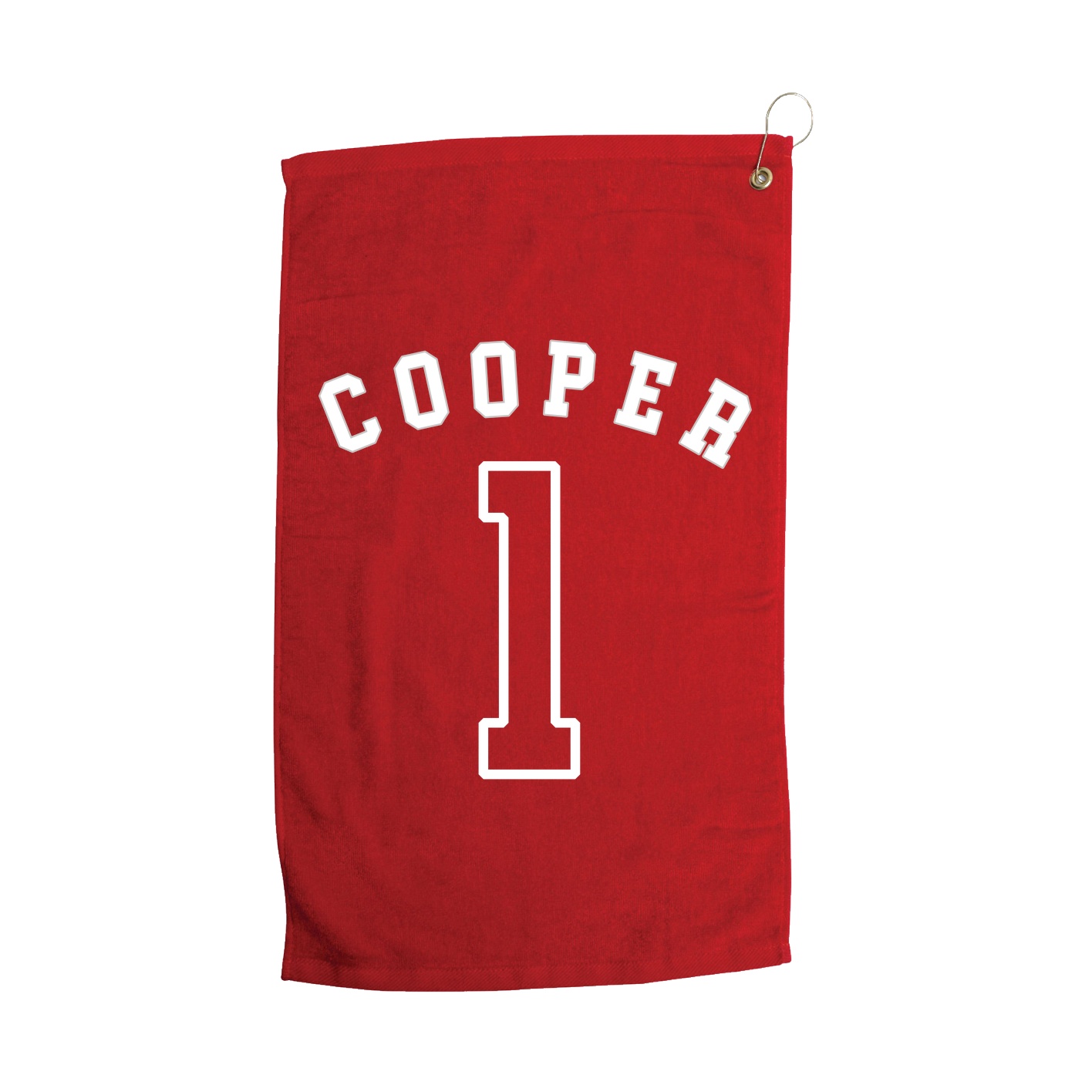 Golf Towel — Shirsey Arch in Red