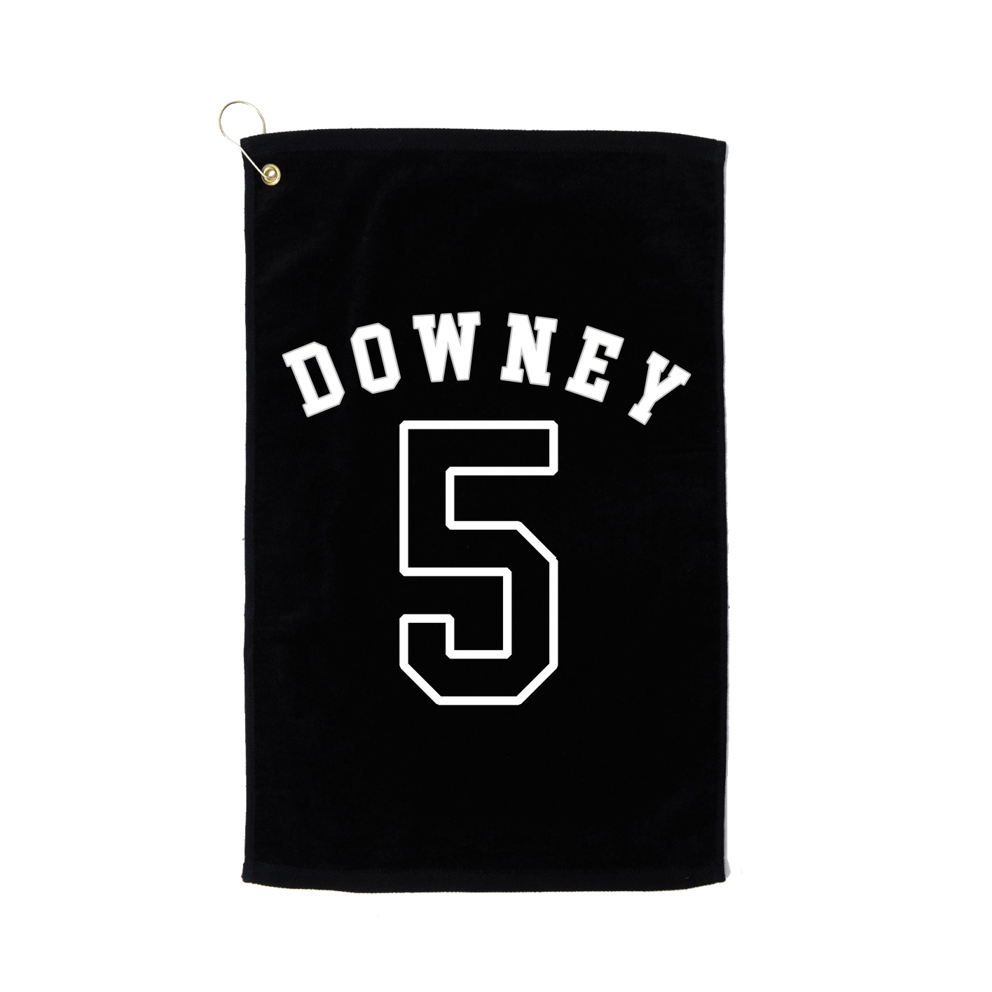 Golf Towel — Shirsey Arch in Black
