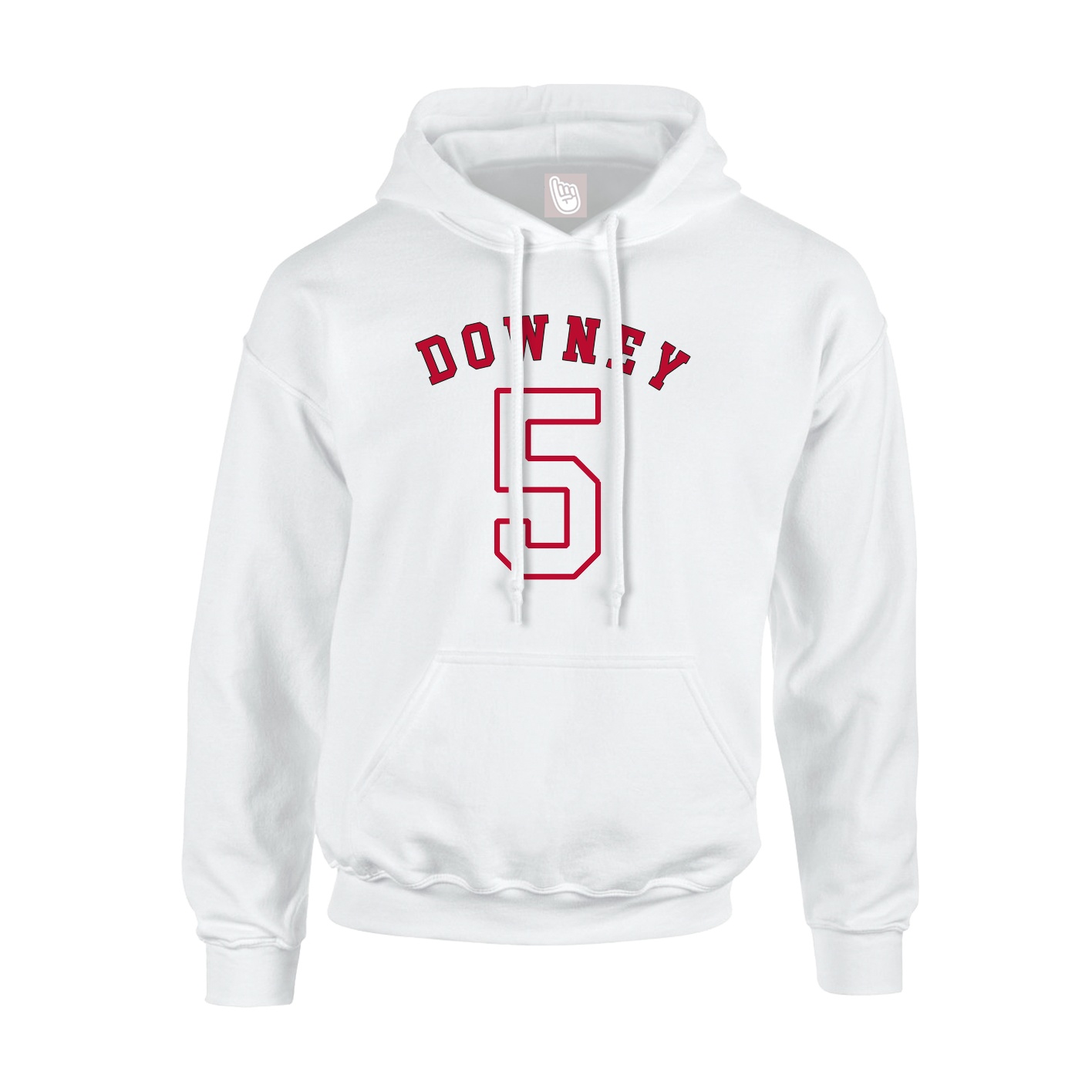 Hoodie — Shirsey Arch in White