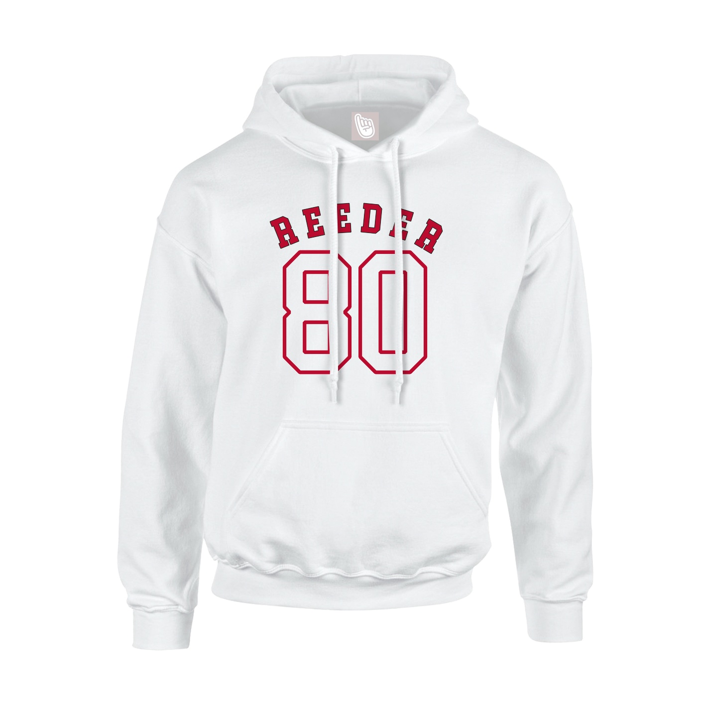 Hoodie — Shirsey Arch in White