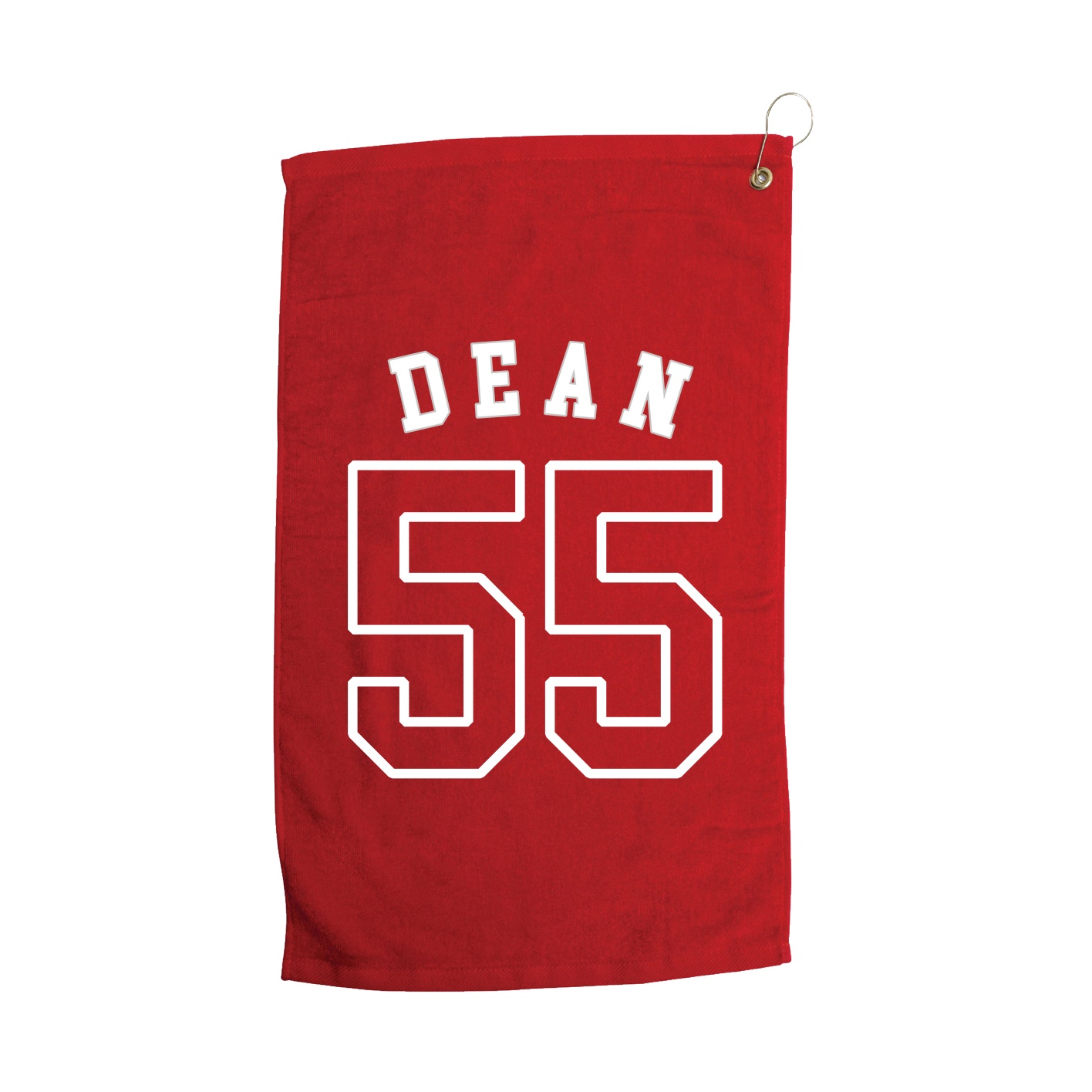 Golf Towel — Shirsey Arch in Red