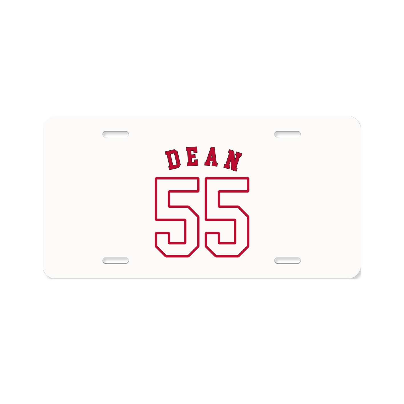 License Plate — Shirsey Arch in Classic