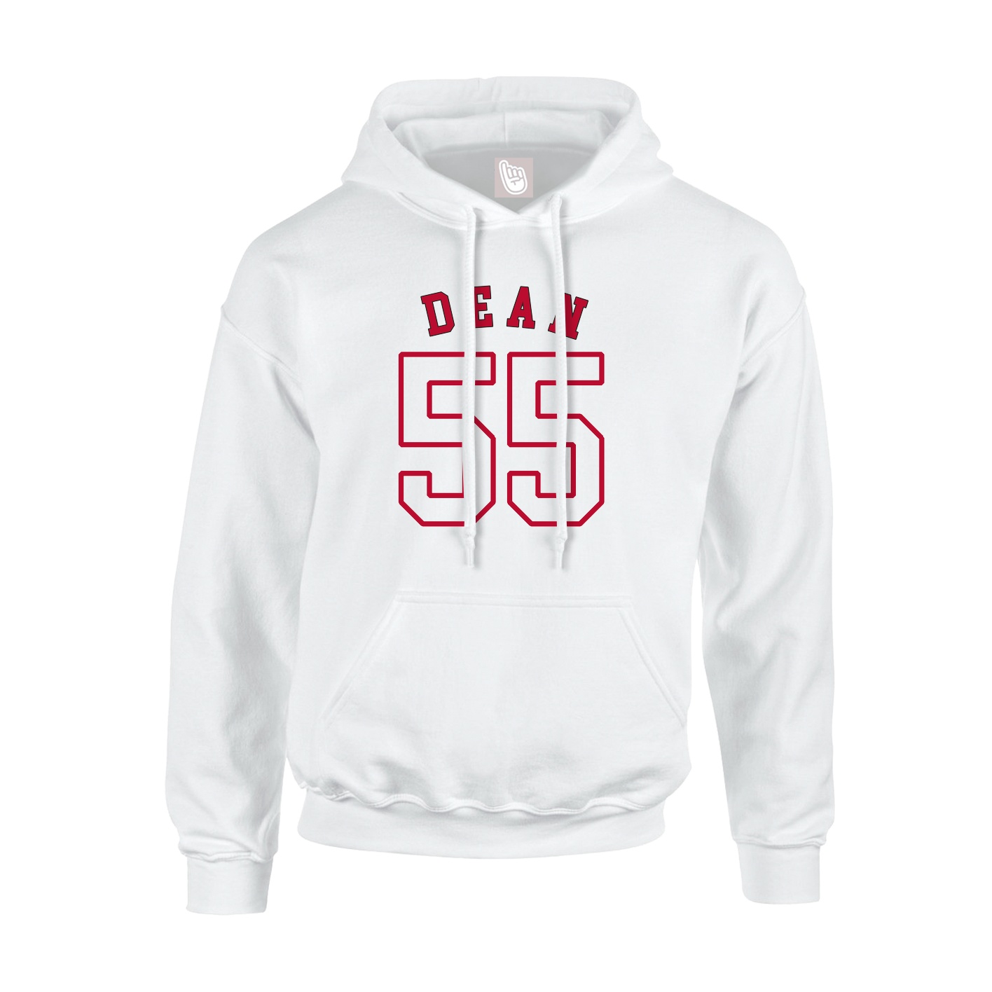 Hoodie — Shirsey Arch in White