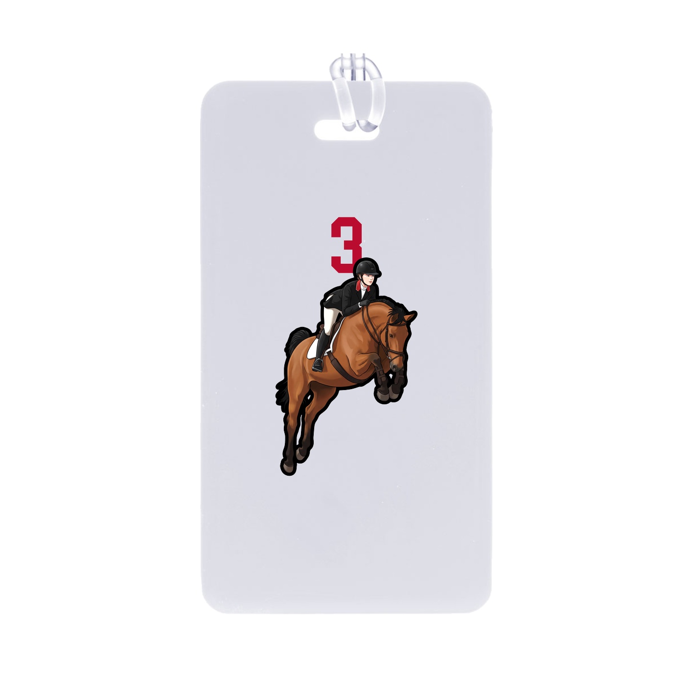 Bag Tag — Number Top in Classic