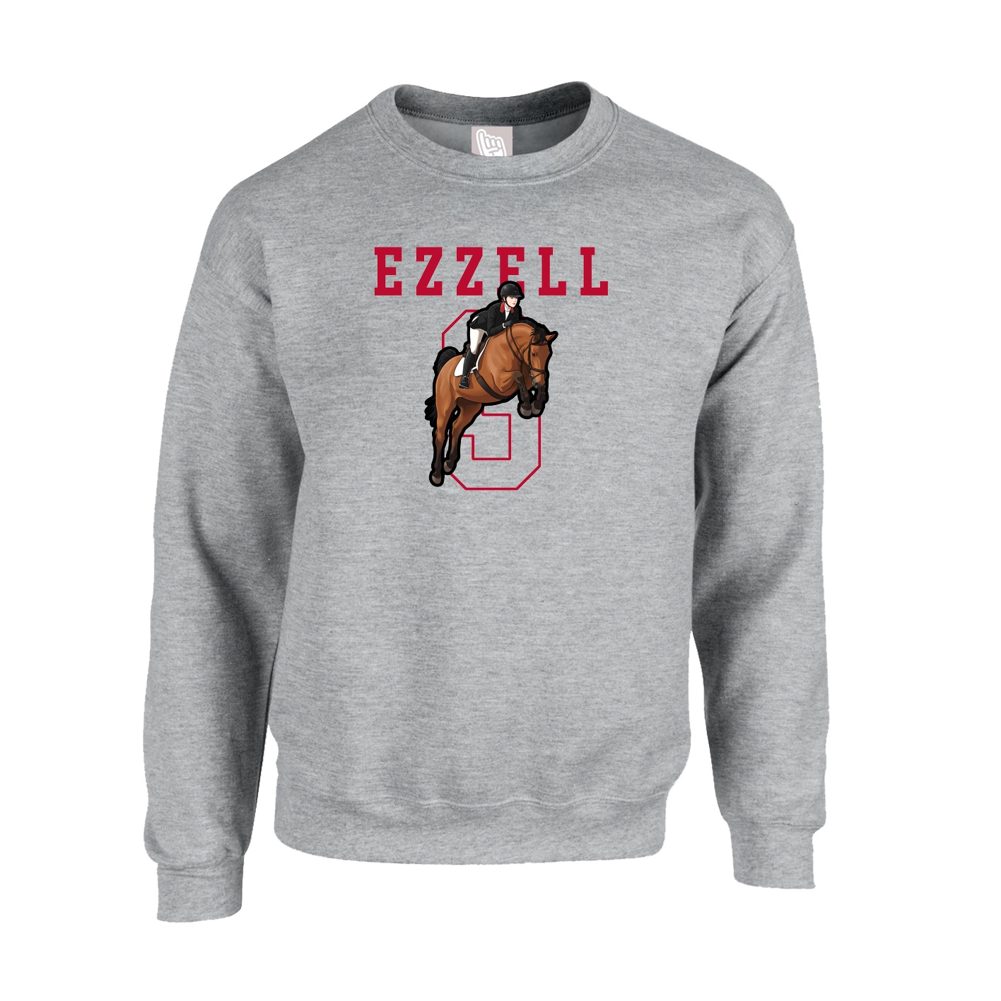 Fleece Crew — Shirsey in Grey