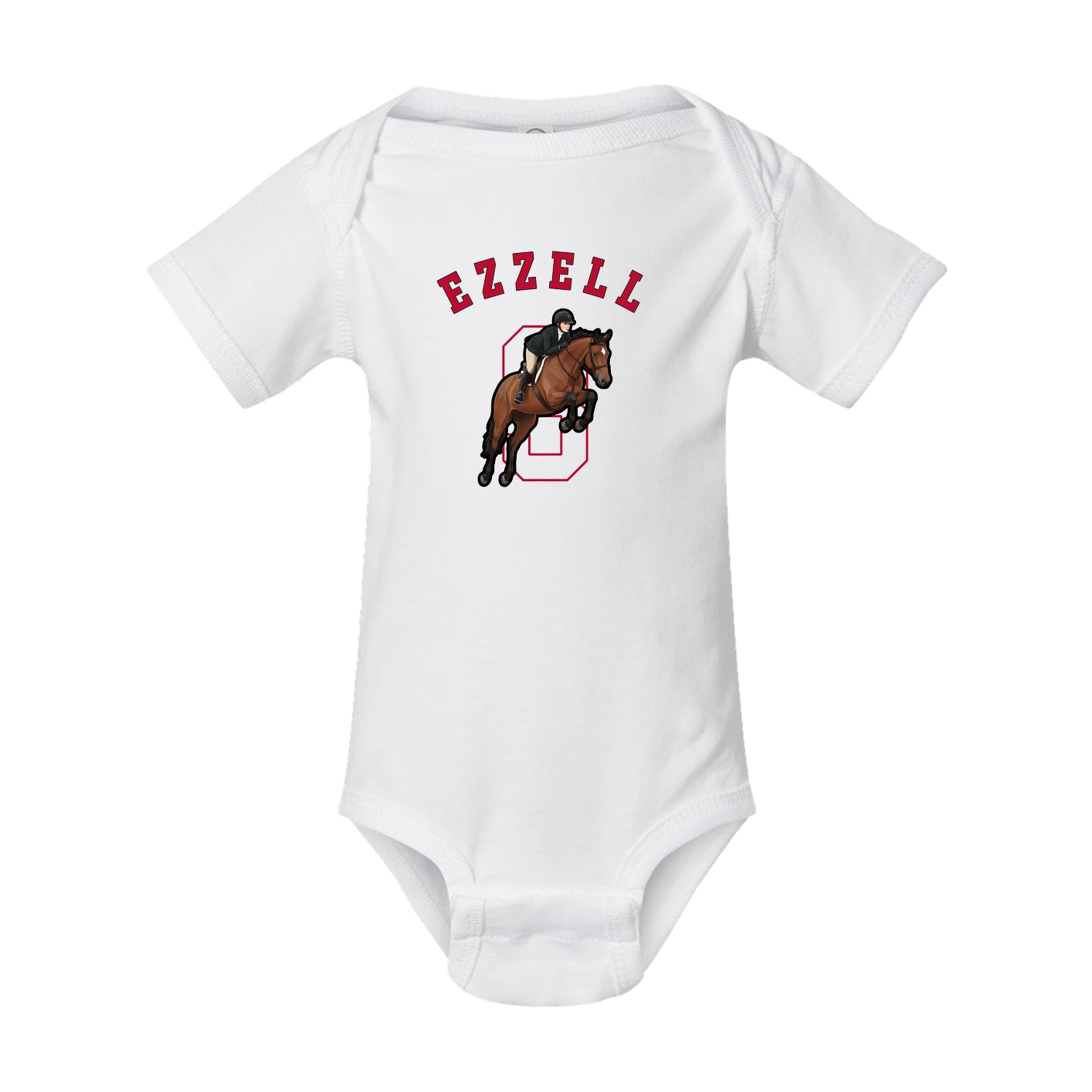 Baby Onesie — Shirsey Arch in White