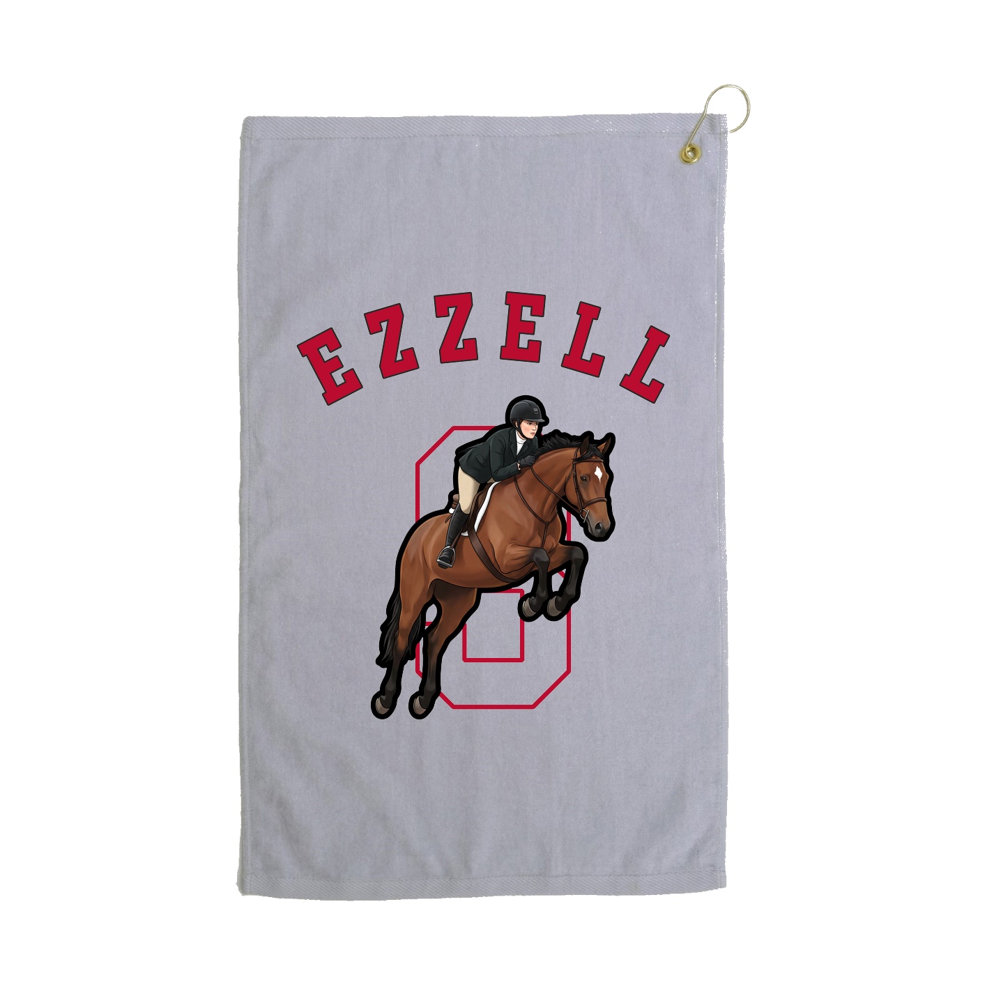 Golf Towel — Shirsey Arch in Grey