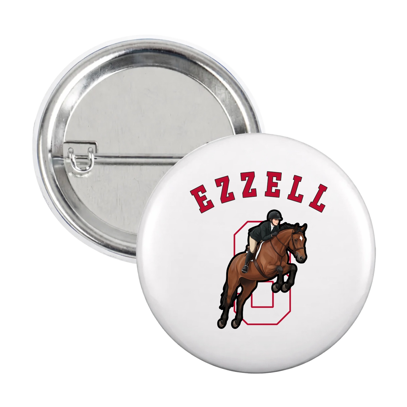 Game Day Button — Shirsey Arch in White