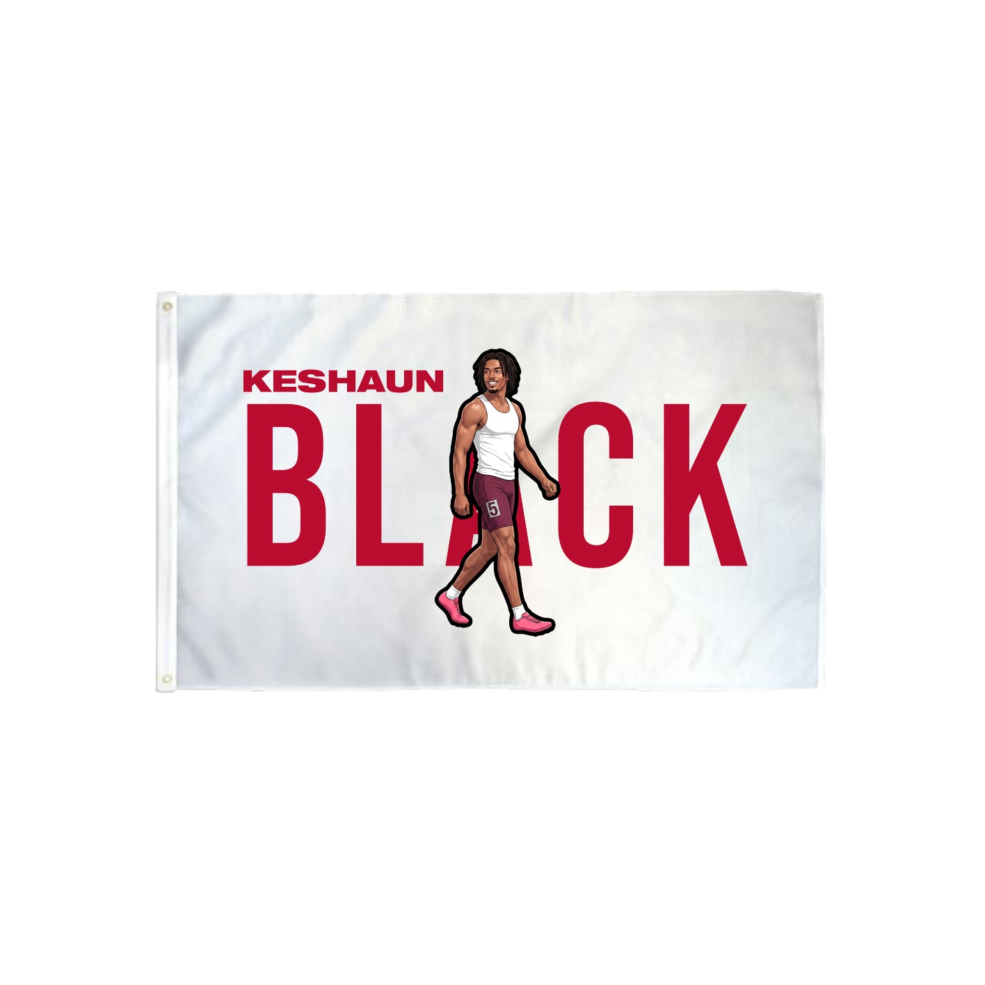 3x5 Flag — Player Name in Classic