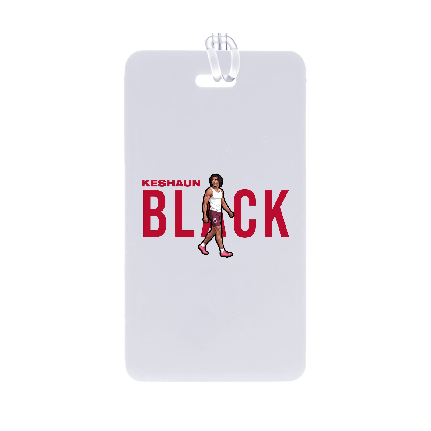 Bag Tag — Player Name in Classic