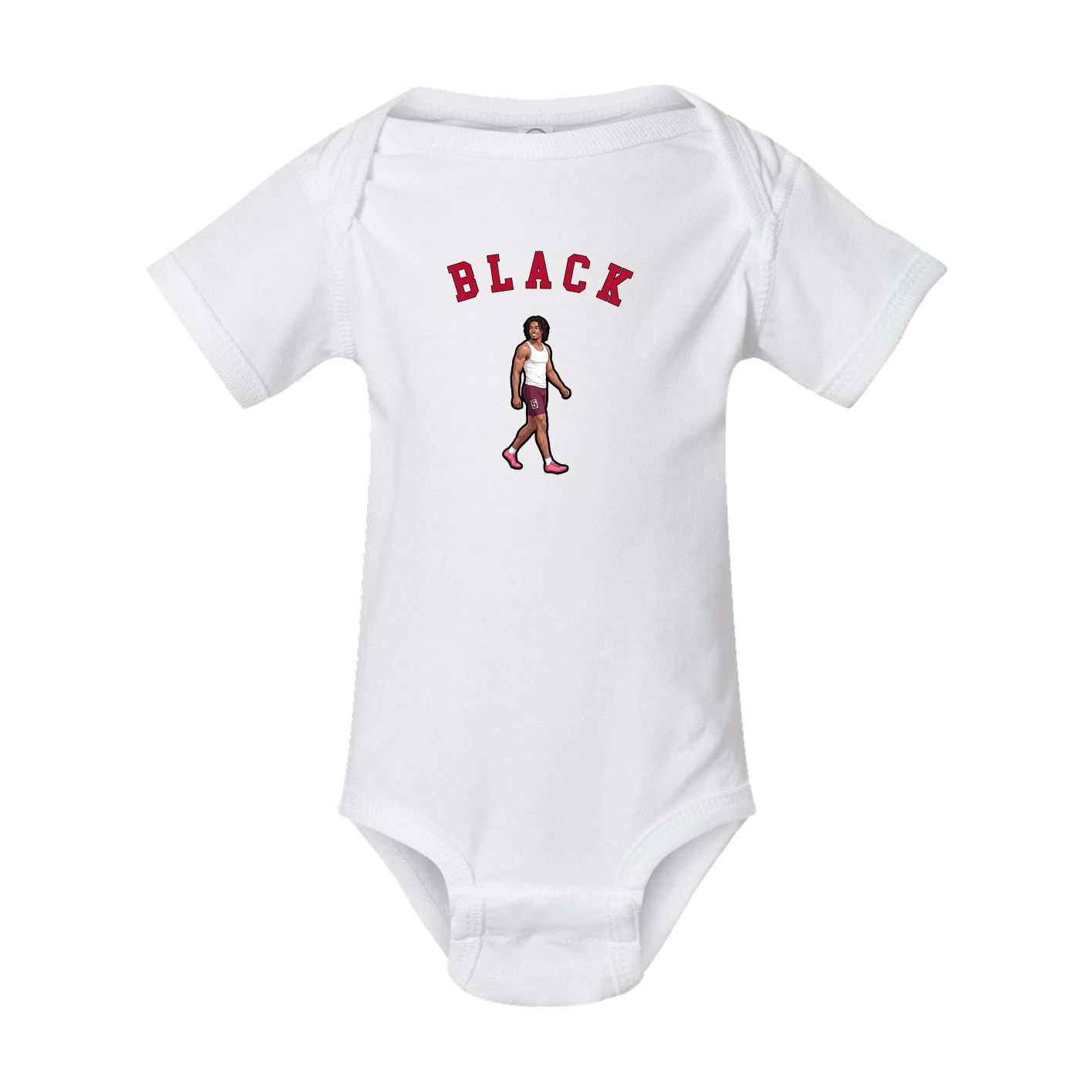 Baby Onesie — Shirsey Arch in White