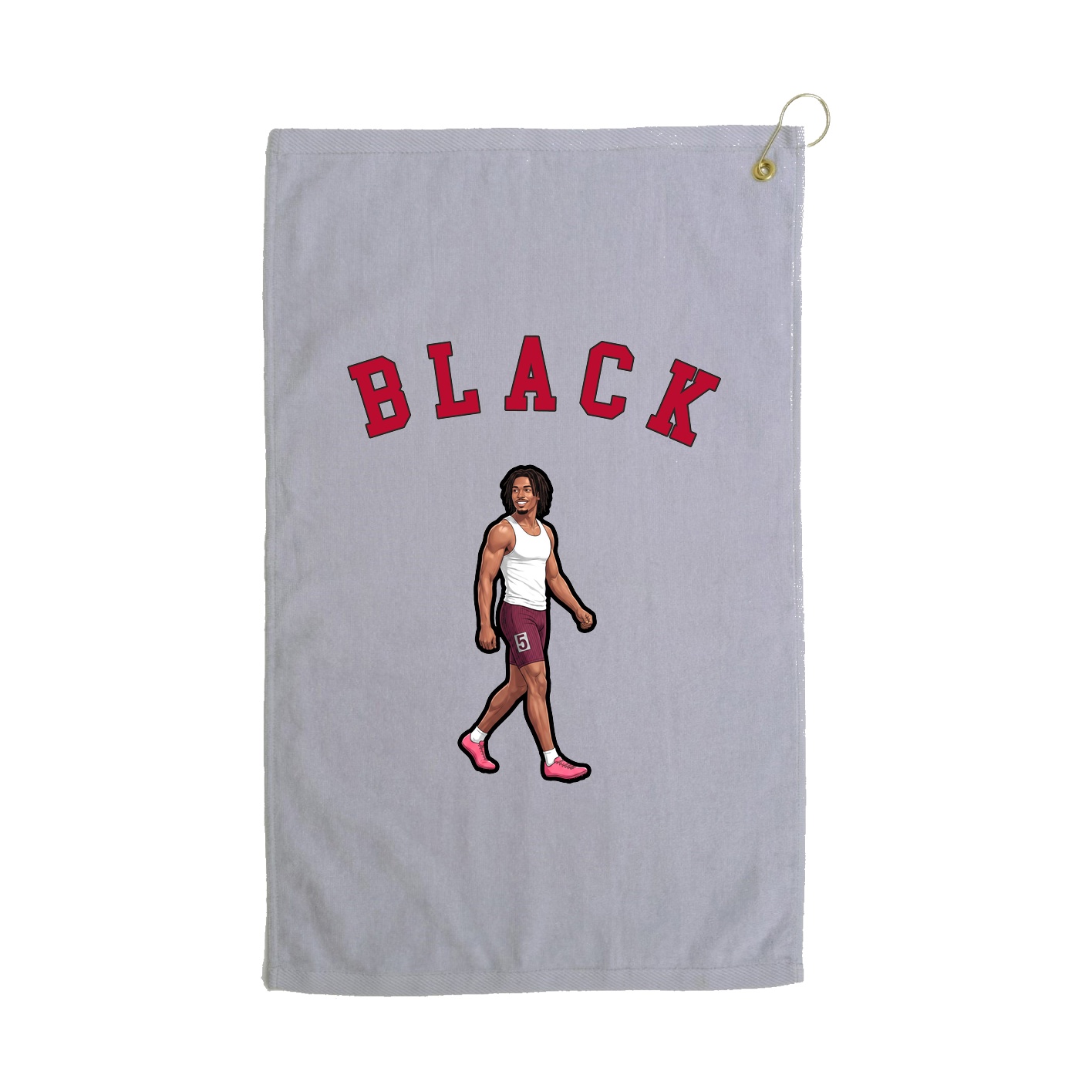 Golf Towel — Shirsey Arch in Grey