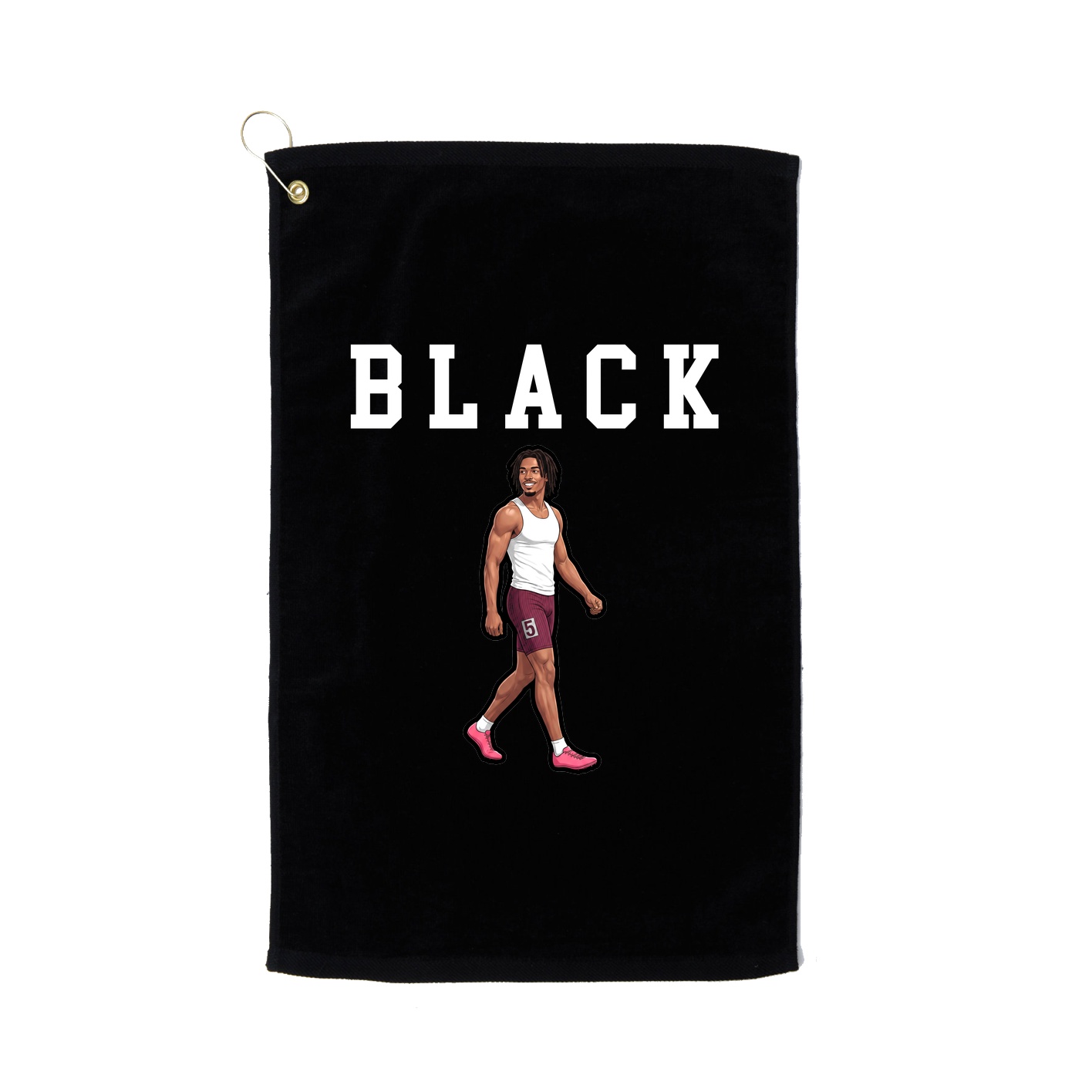 Golf Towel — Shirsey in Black