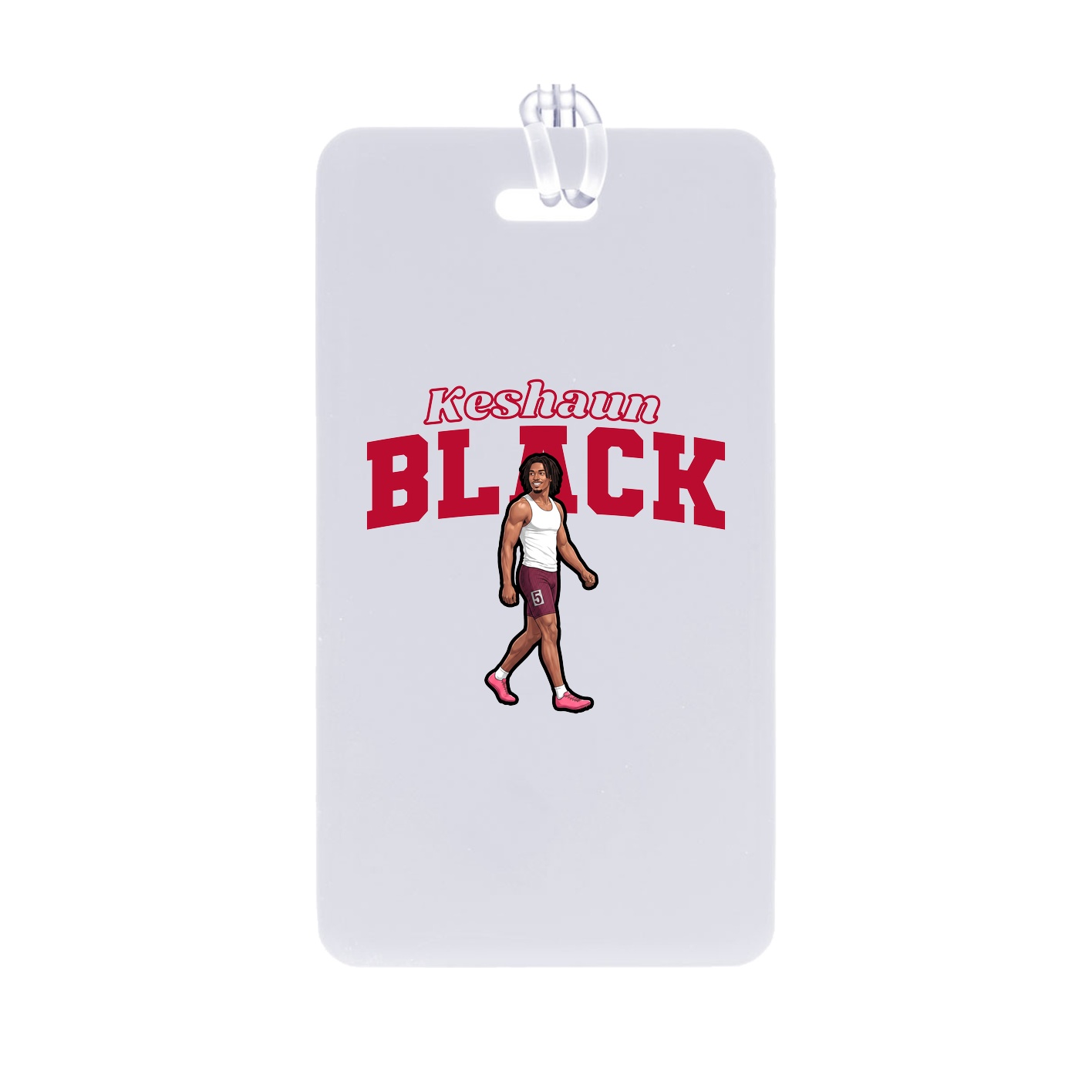 Bag Tag — Name Arch in Classic