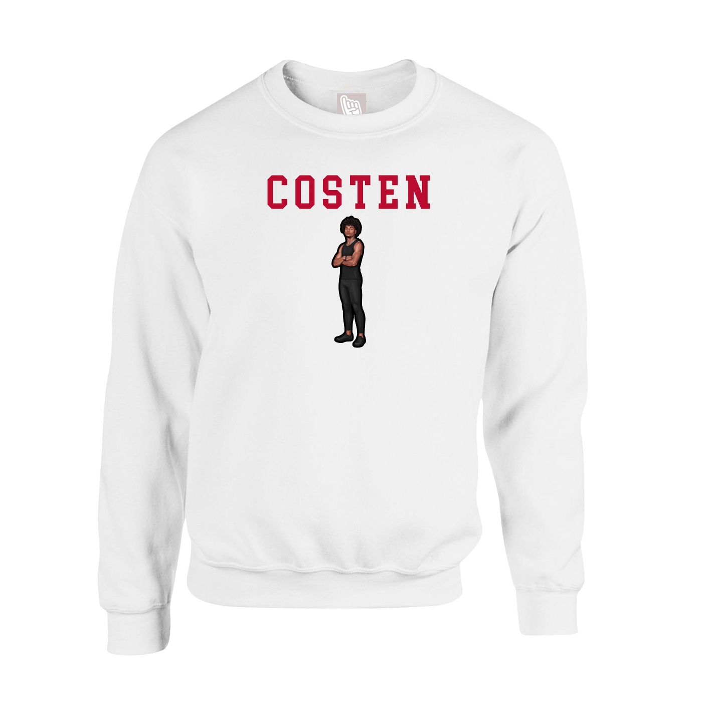 Fleece Crew — Shirsey in White