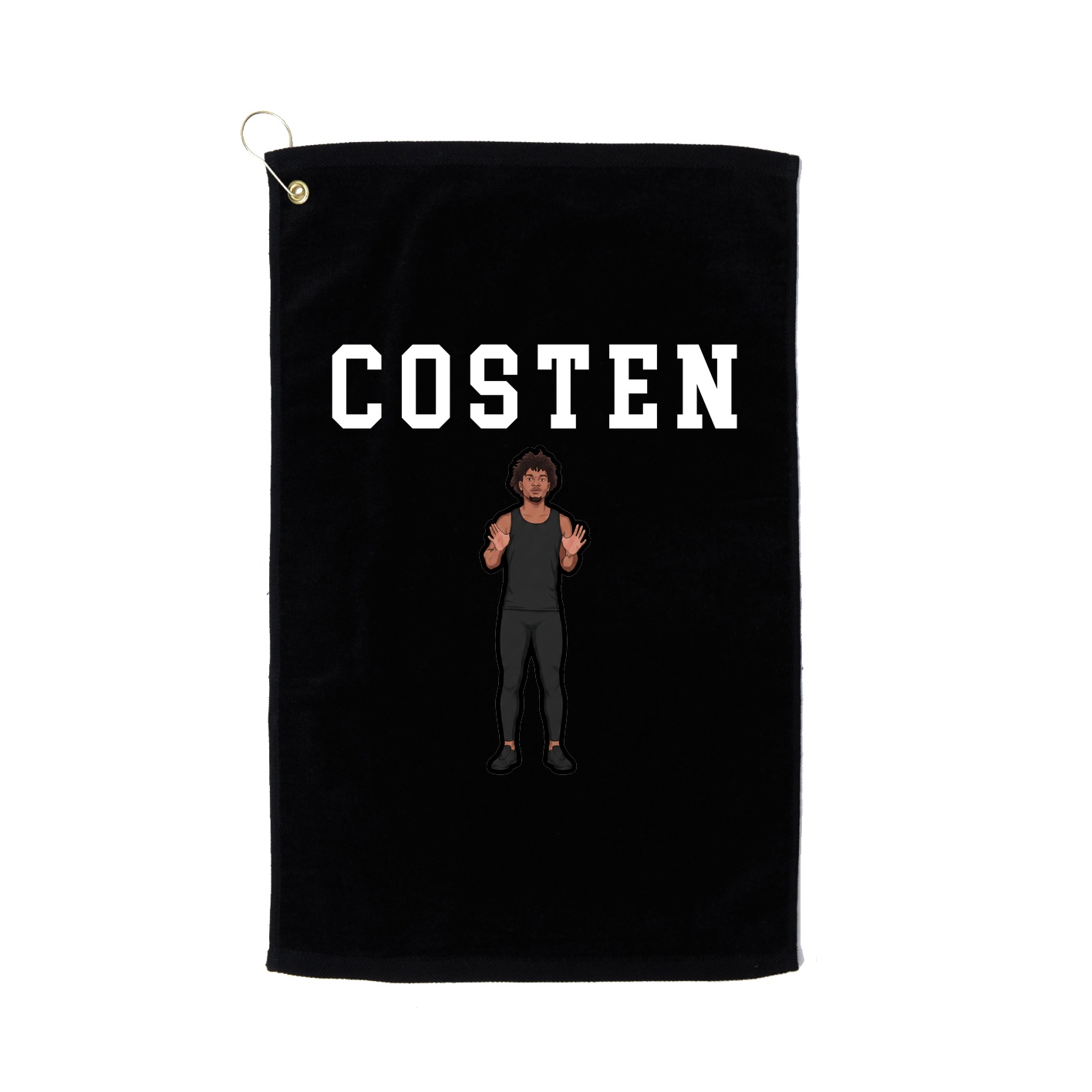 Golf Towel — Shirsey in Black