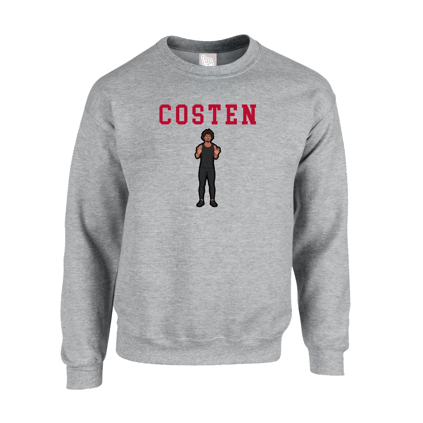 Fleece Crew — Shirsey in Grey