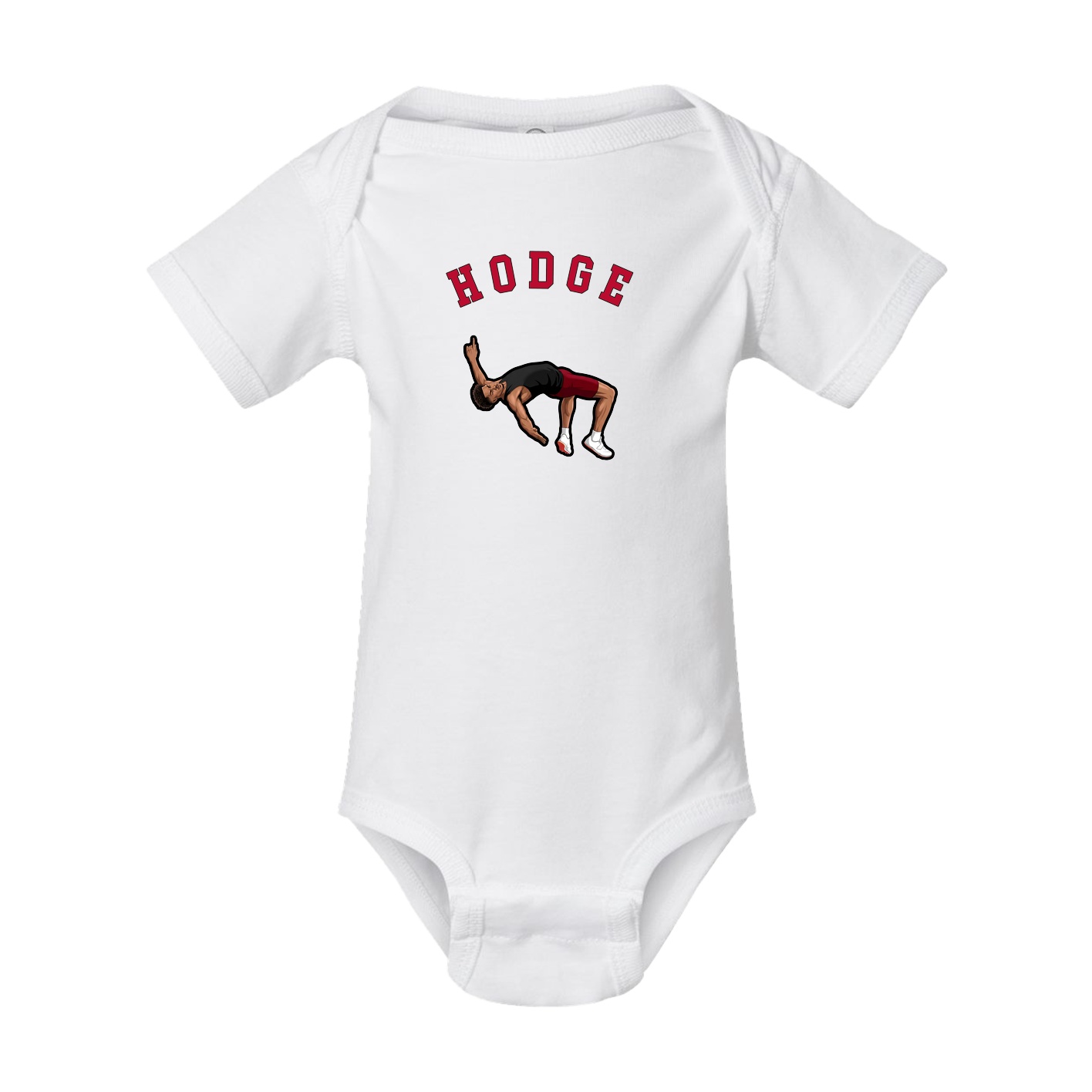 Baby Onesie — Shirsey Arch in White