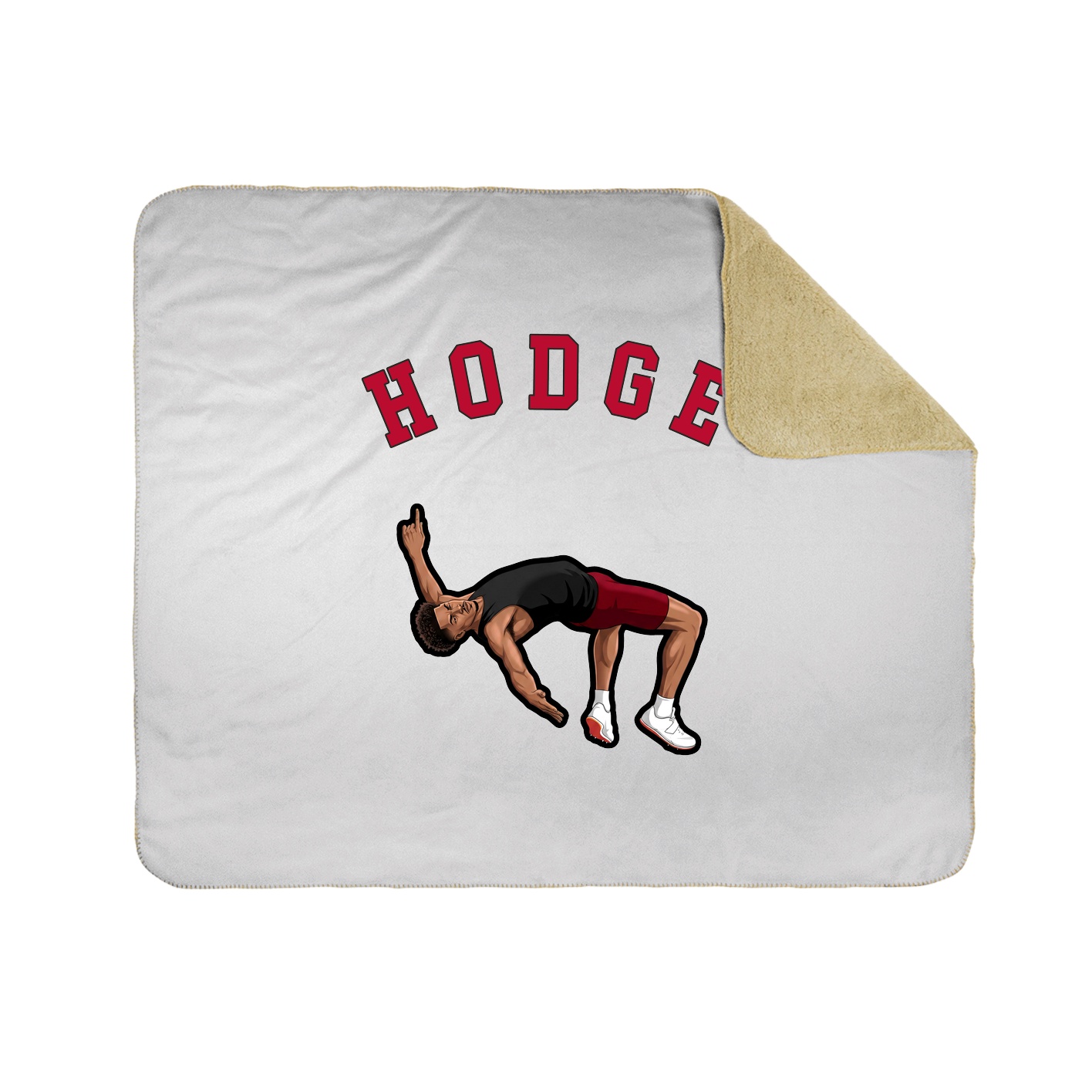 50x60 Sherpa Lined Throw Blanket