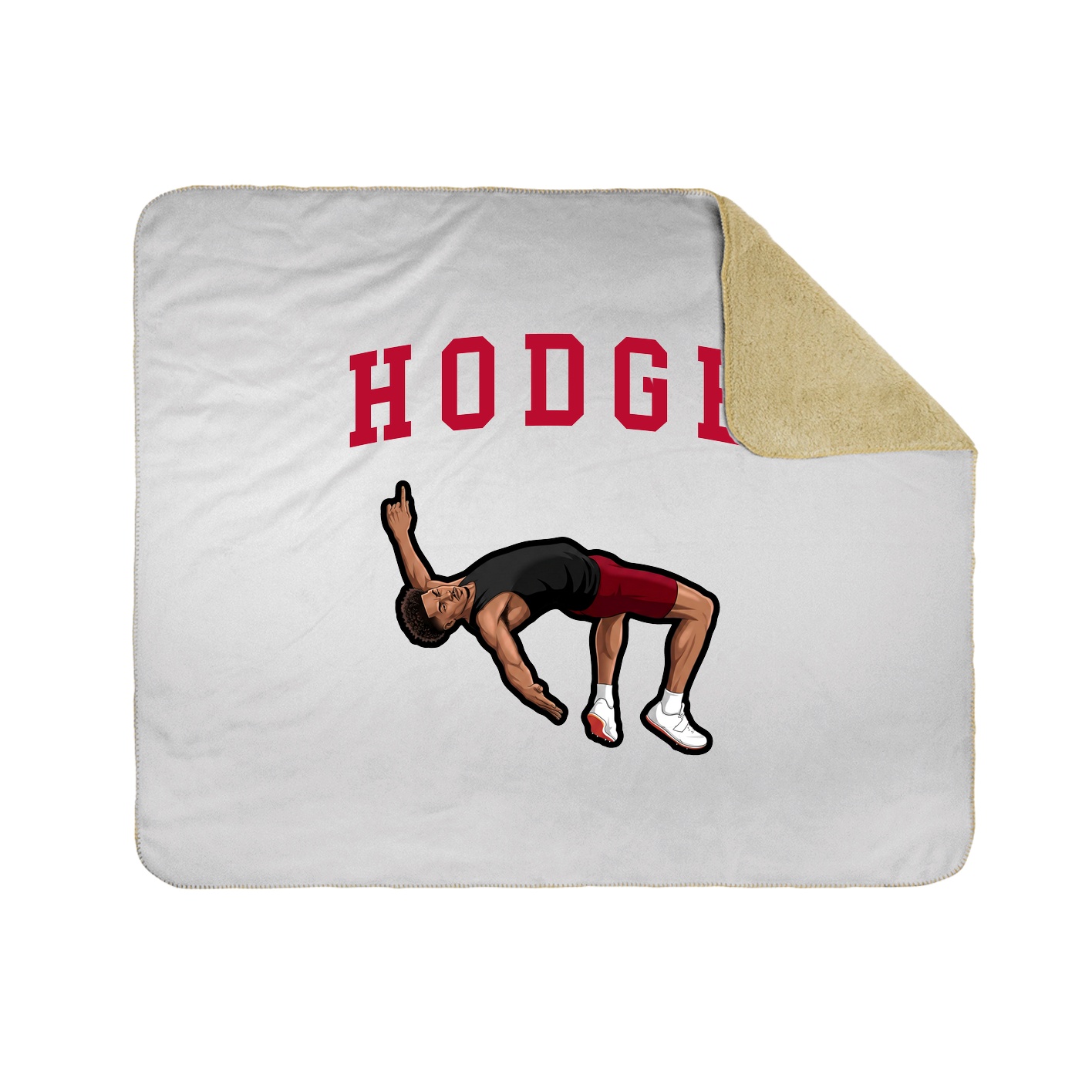 50x60 Sherpa Lined Throw Blanket