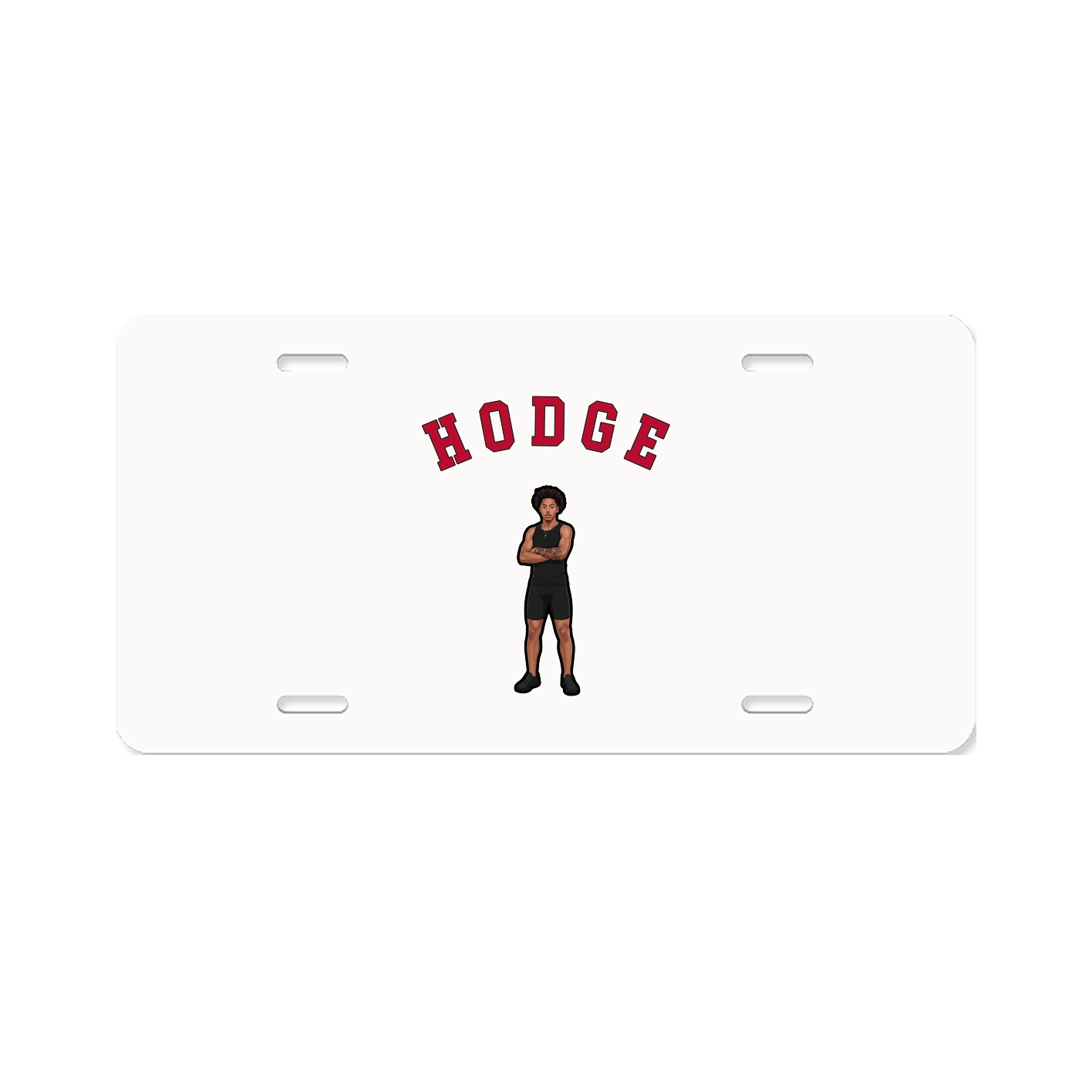 Aluminum License Plate