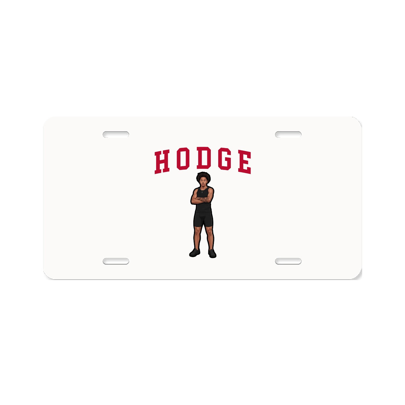 Aluminum License Plate